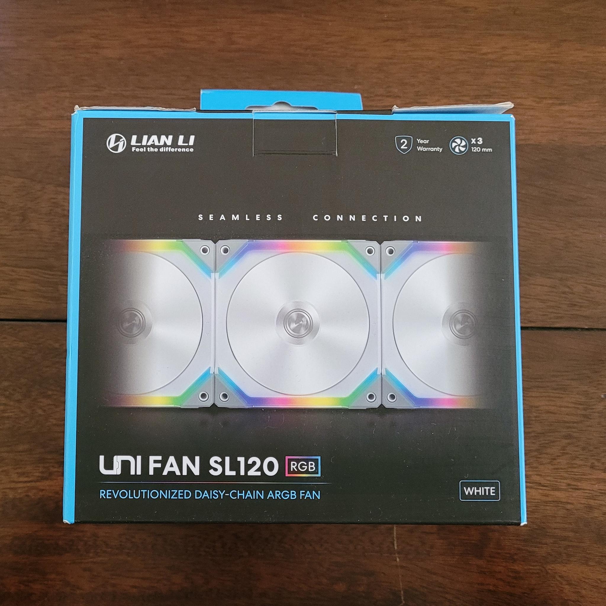 Lian Li UNI Fan SL120 (3-pack) (120mm)