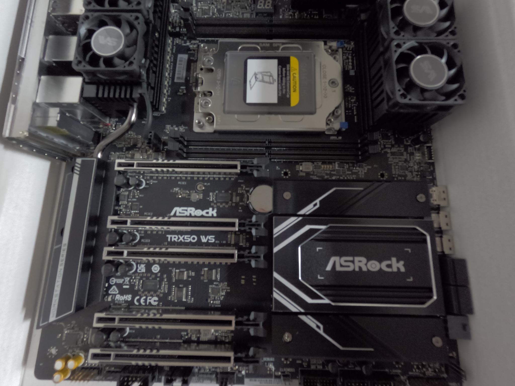 ASRock TRX50 WS Extended ATX Motherboard