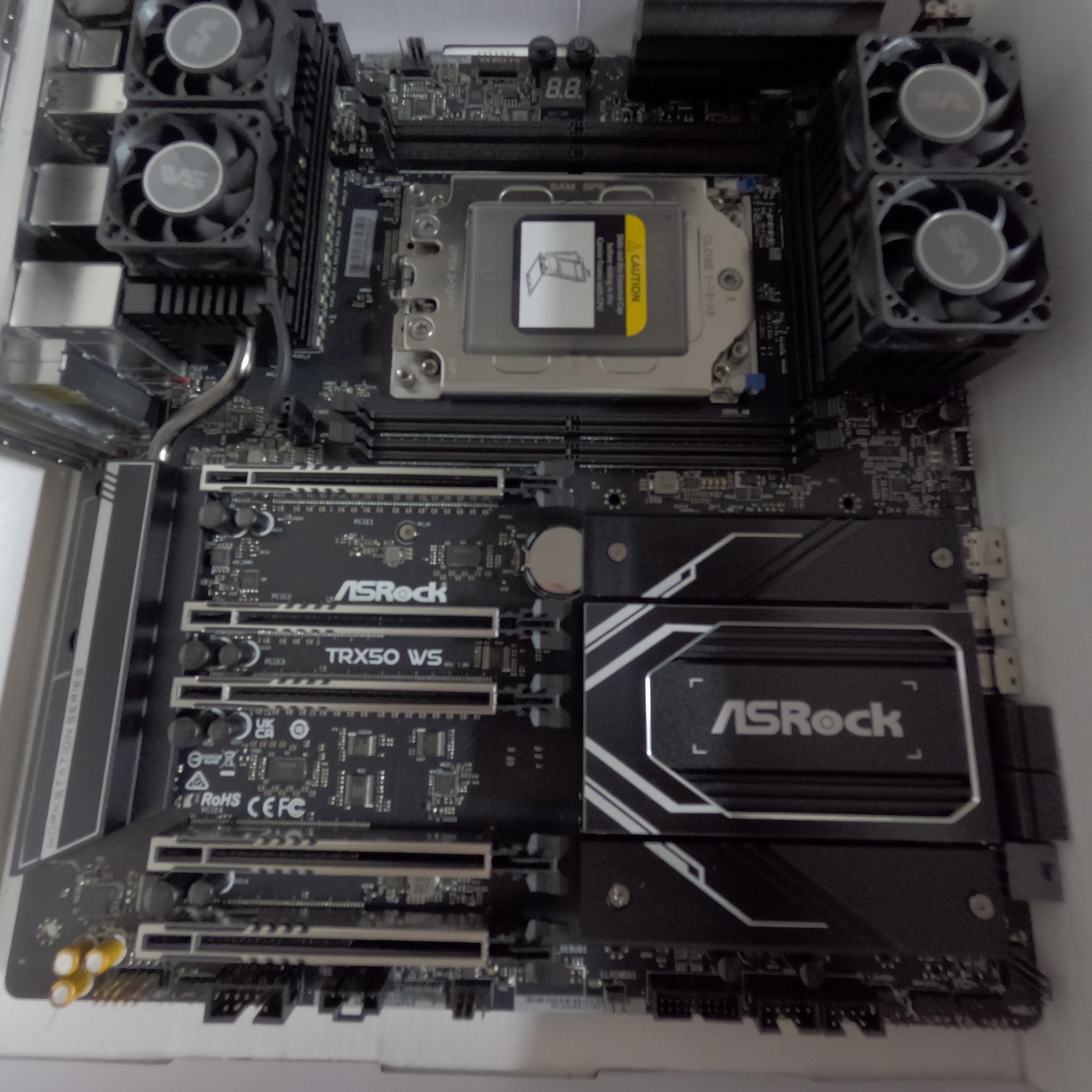 ASRock TRX50 WS Extended ATX Motherboard