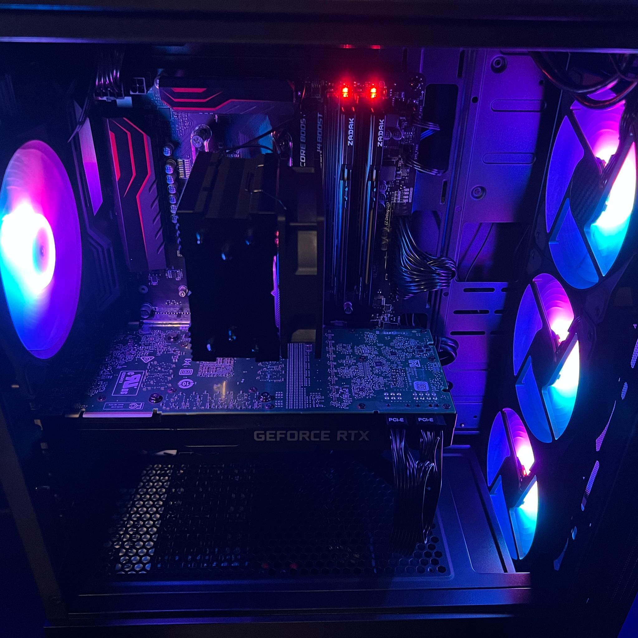 1440P Gaming PC | RTX 2080 SUPER | RYZEN 7 3700X | 16GB RAM | 1TB SATA SSD | WiFi, Windows 11