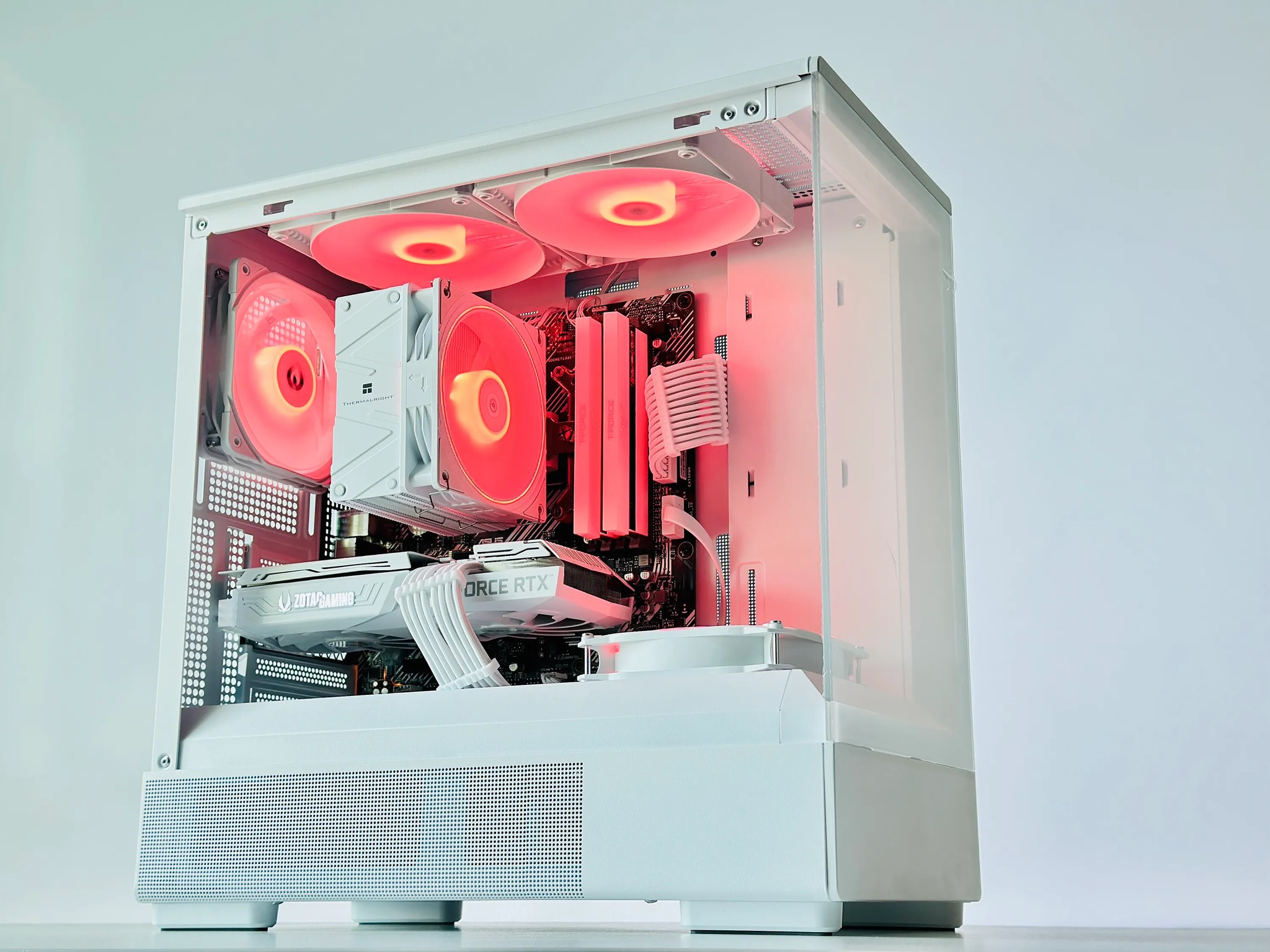 🤍🍏1080P/1440P Gaming PC❄️Nvidia RTX 3070 8GB❄️AMD Ryzen 5 5600 6 core❄️16GB DDR4❄️1TB NVME