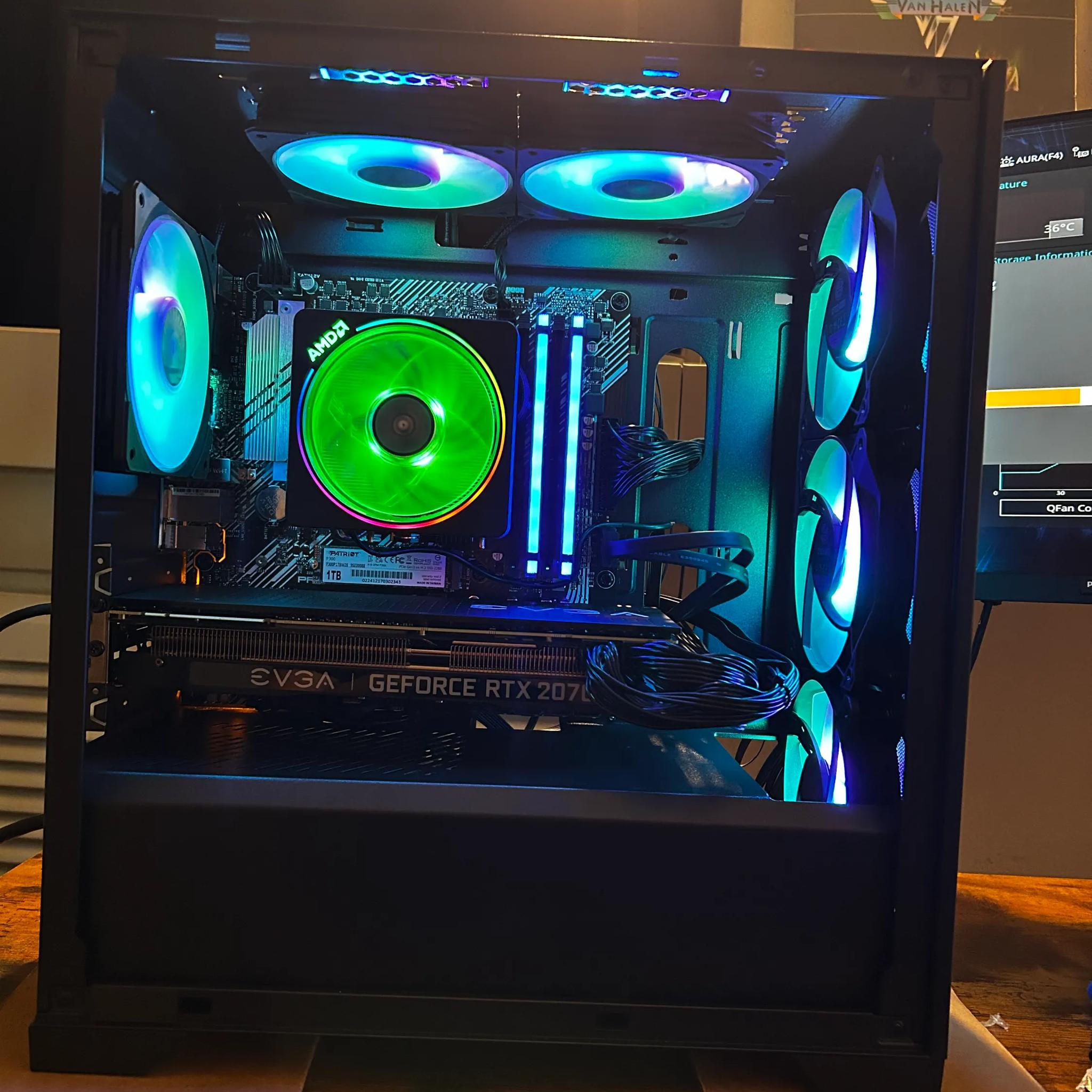 RYZEN 5 5600 + RTX 2070 SUPER MID-RANGE BUDGET BUILD!