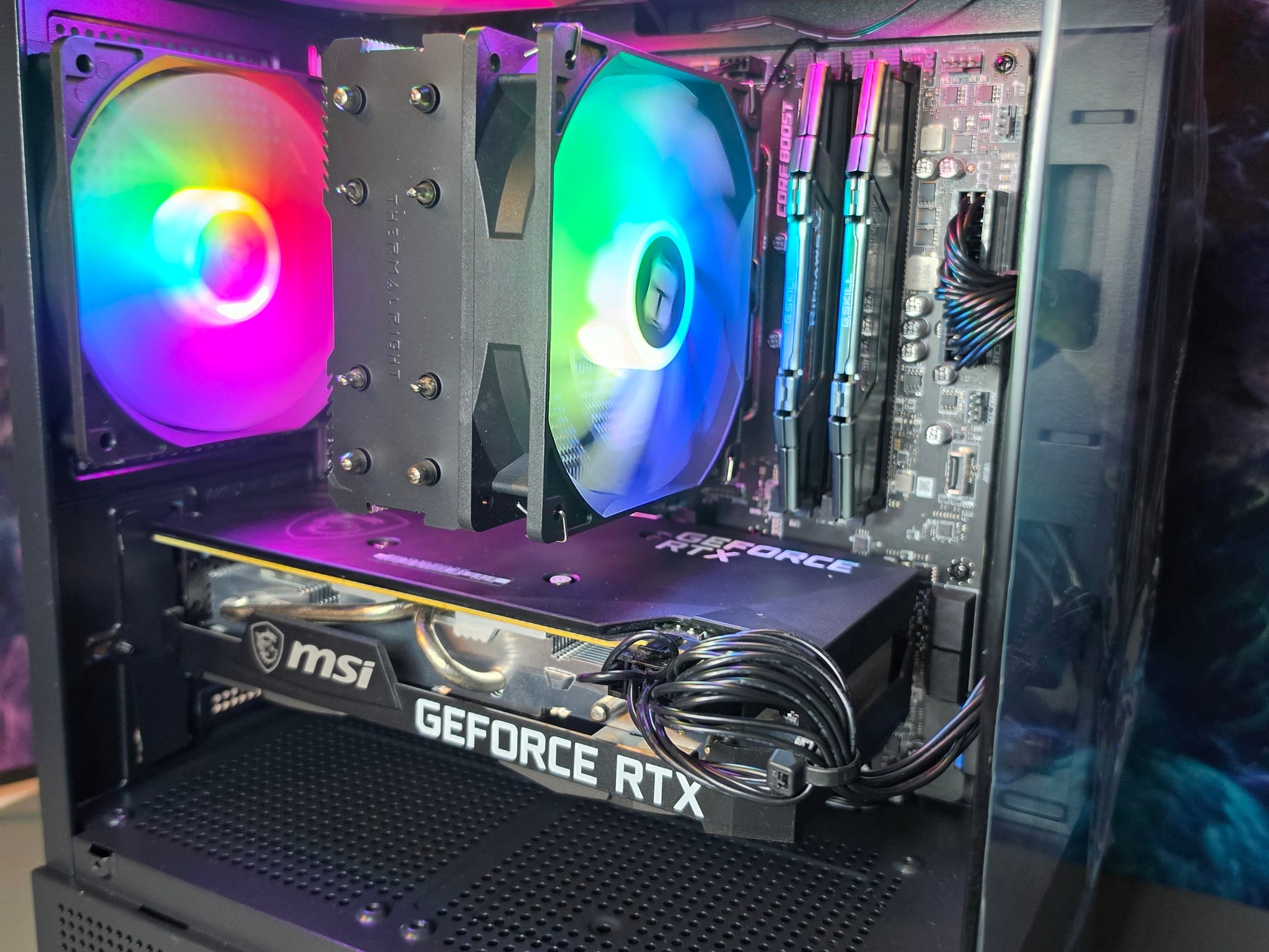 MSI RTX 3070 8gb + Ryzen 5500 PC Build #77