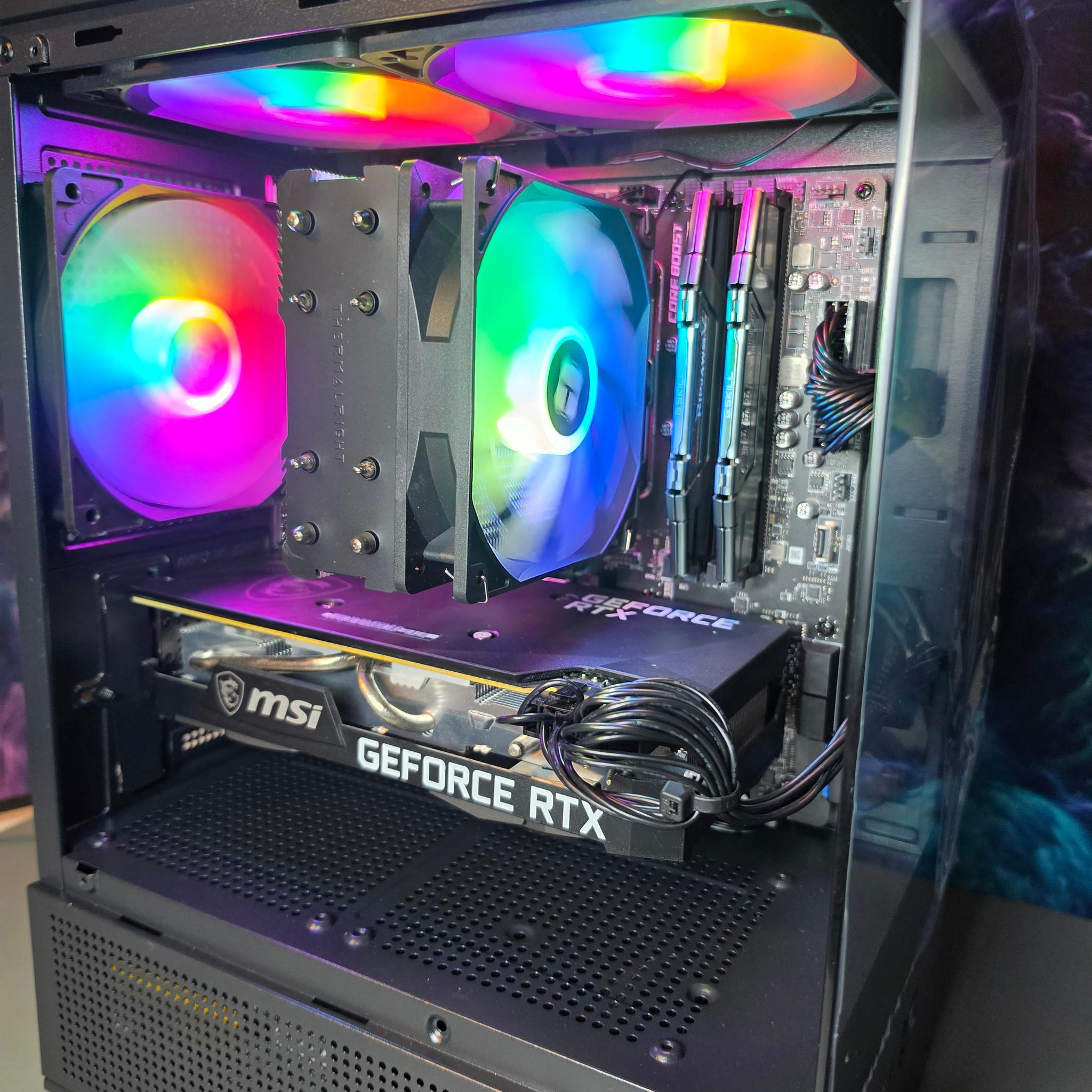 MSI RTX 3070 8gb + Ryzen 5500 PC Build #77