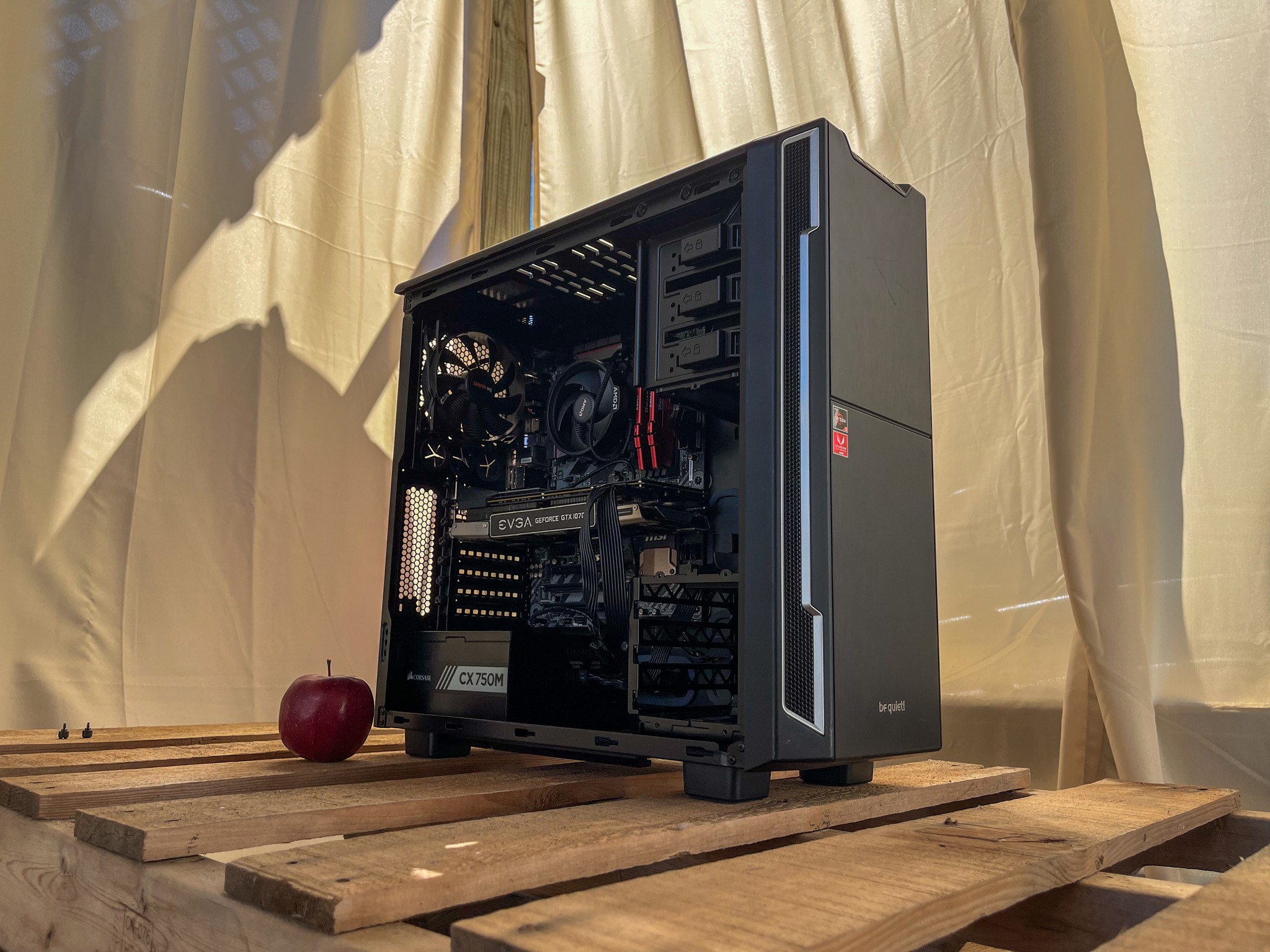 Stealth Black Gaming PC: GTX 1070 | Ryzen 5 5500