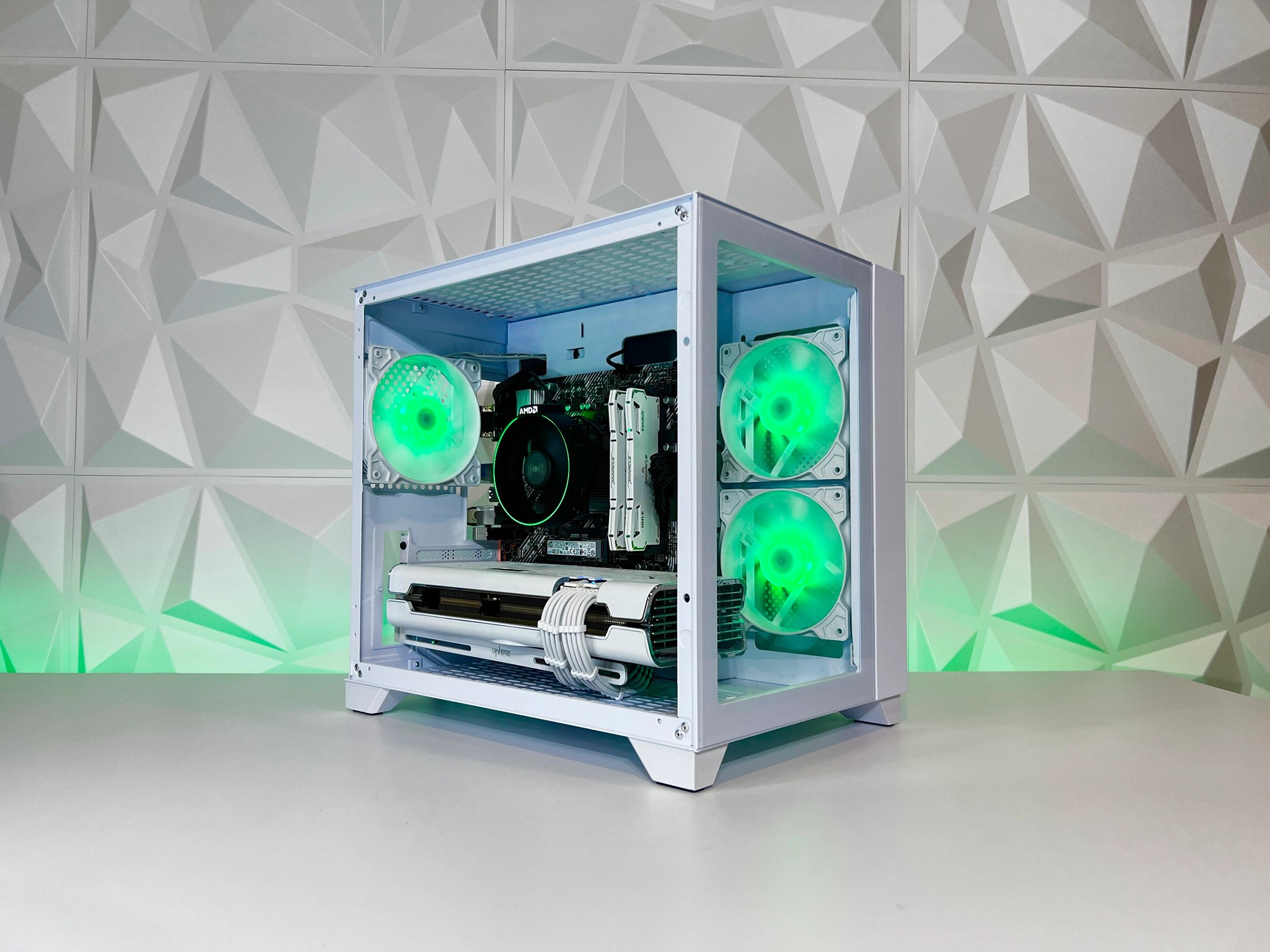 ❄️ AMD RX 5700 XT, AMD Ryzen 5 (6 Cores) | Gaming PC ❄️