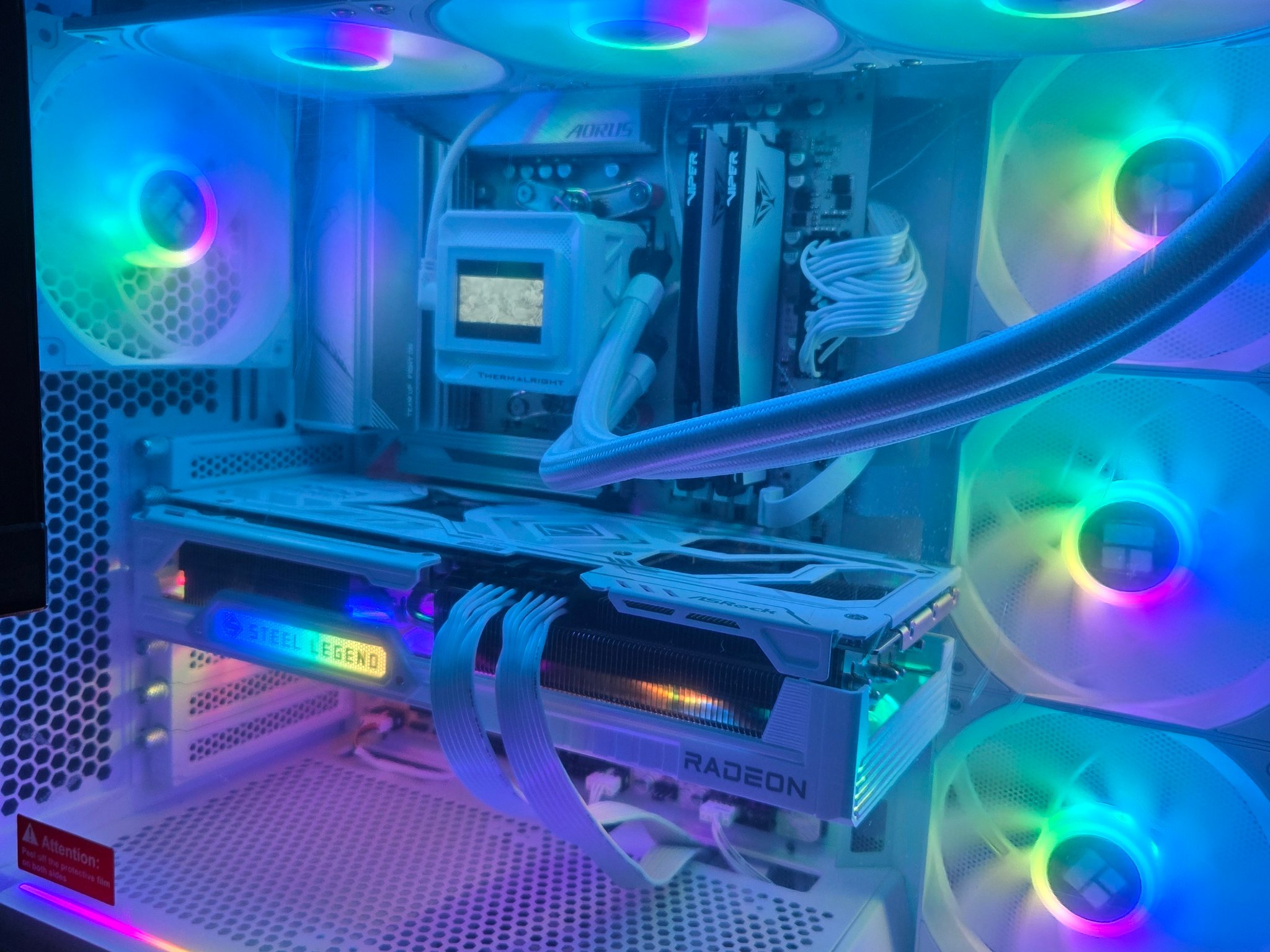 🔥 Custom White Gaming PC – High-End Build – New! 🔥