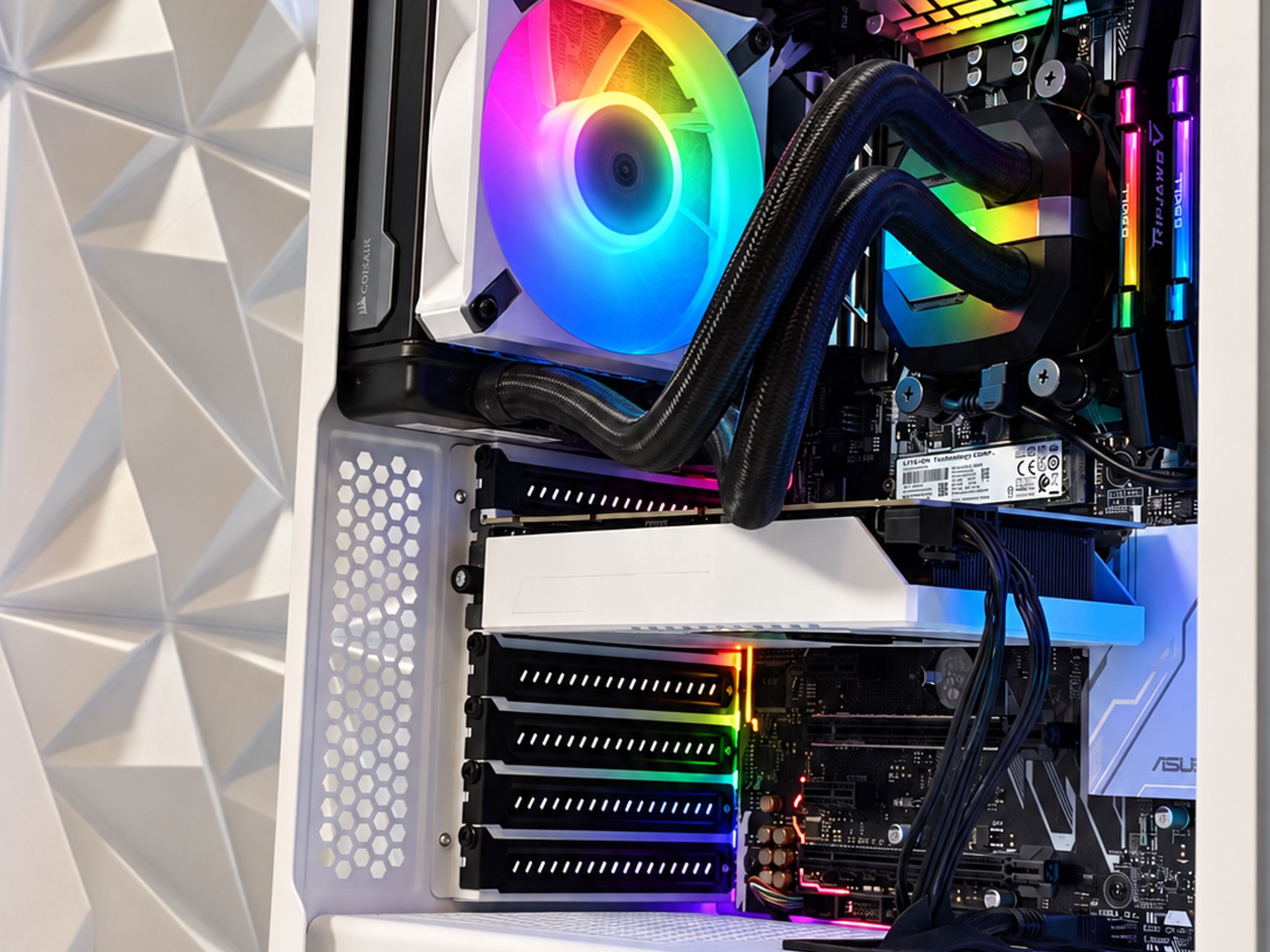 GeForce RTX 3060 Custom Gaming PC - Ryzen 7 1700X, 16GB RAM, 128GB SSD
