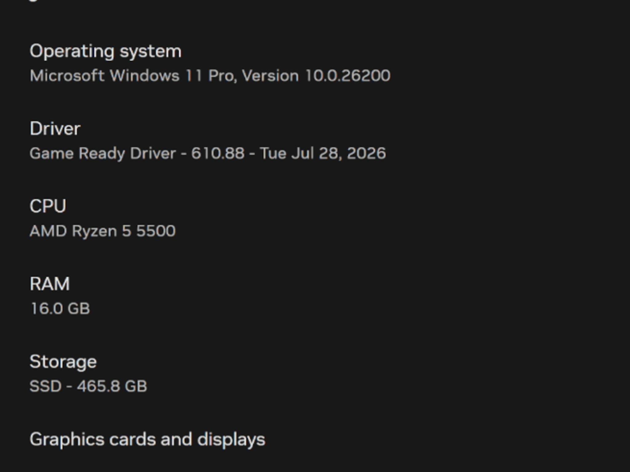 Stark | RTX 3060 TI | RYZEN 5500 | 500GB SSD | 16G DDR4 | WIFI & BT + WINDOWS 11 ACTIVATED