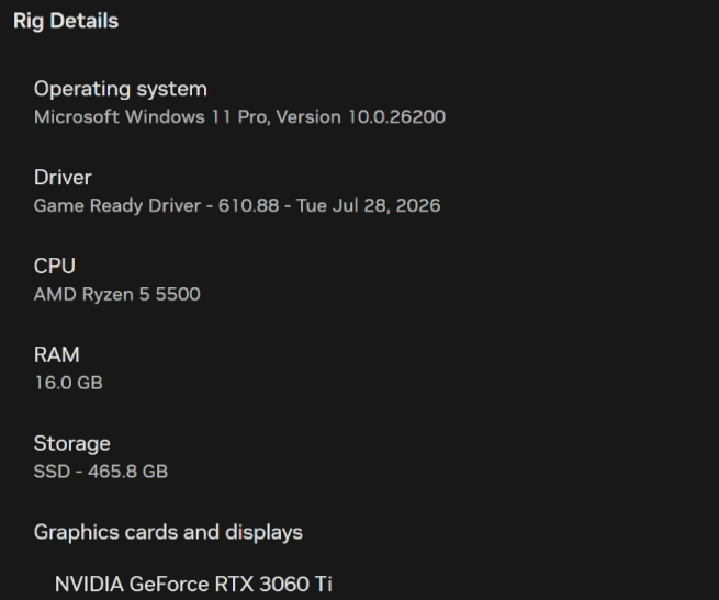 Stark | RTX 3060 TI | RYZEN 5500 | 500GB SSD | 16G DDR4 | WIFI & BT + WINDOWS 11 ACTIVATED