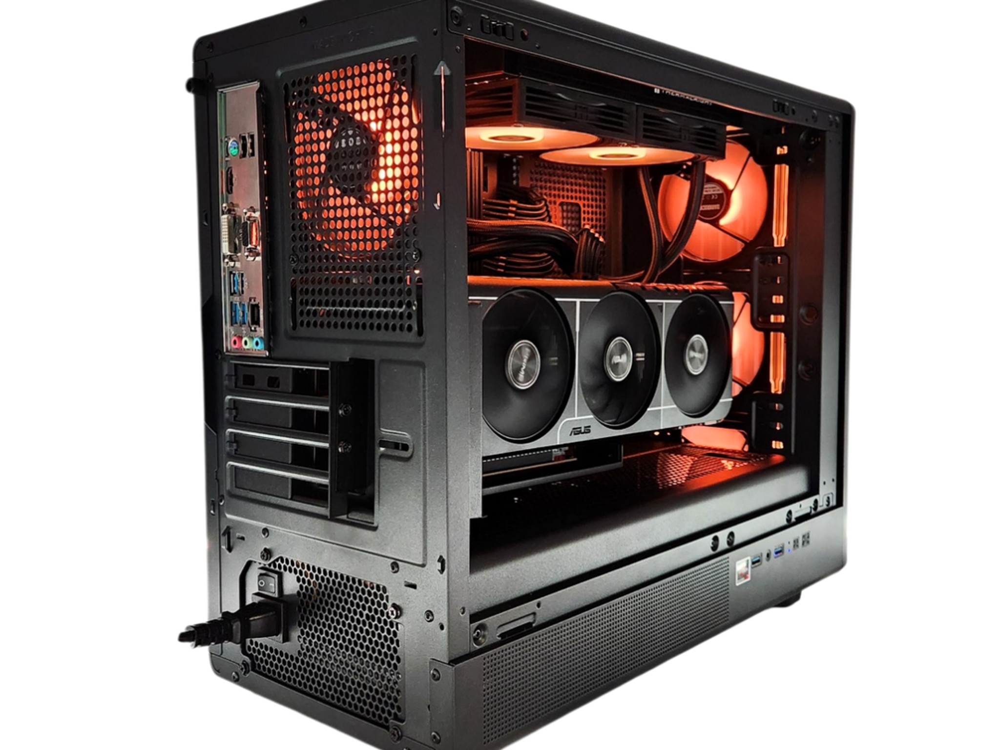 🚨BLACK FRIDAY🚨: RTX 5060 TI | Ryzen 5800XT | 32GB RAM | 1TB SSD | 6 Fans | RGB Wood Gaming PC