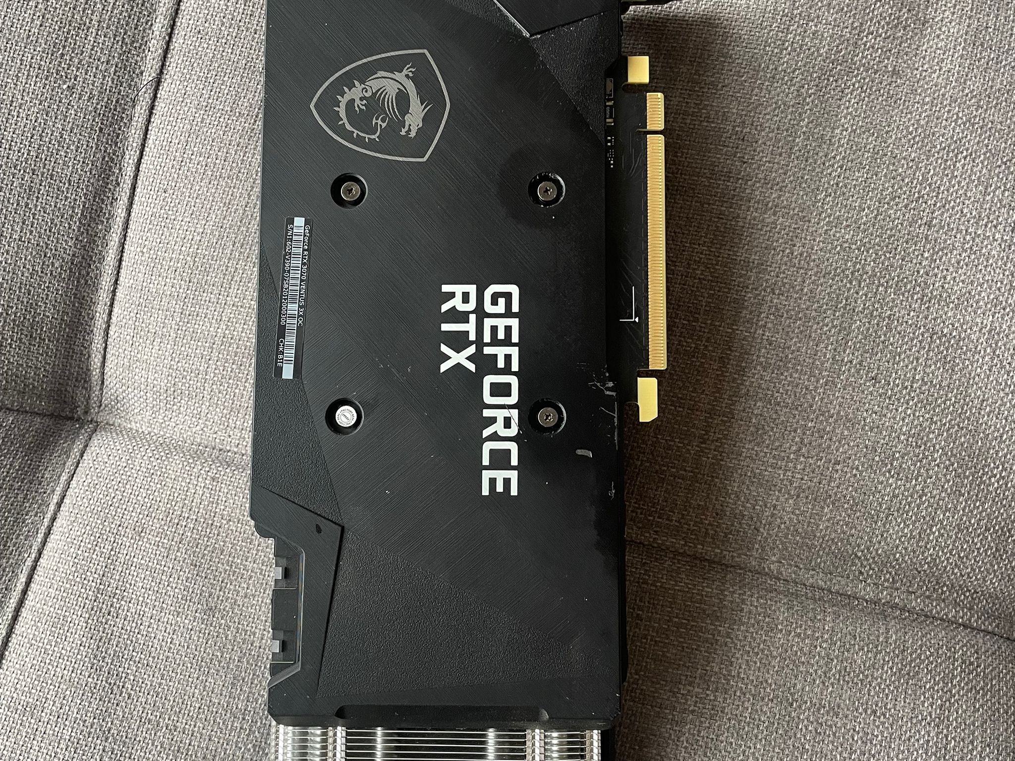 MSI RTX 3070 Ventus 3X