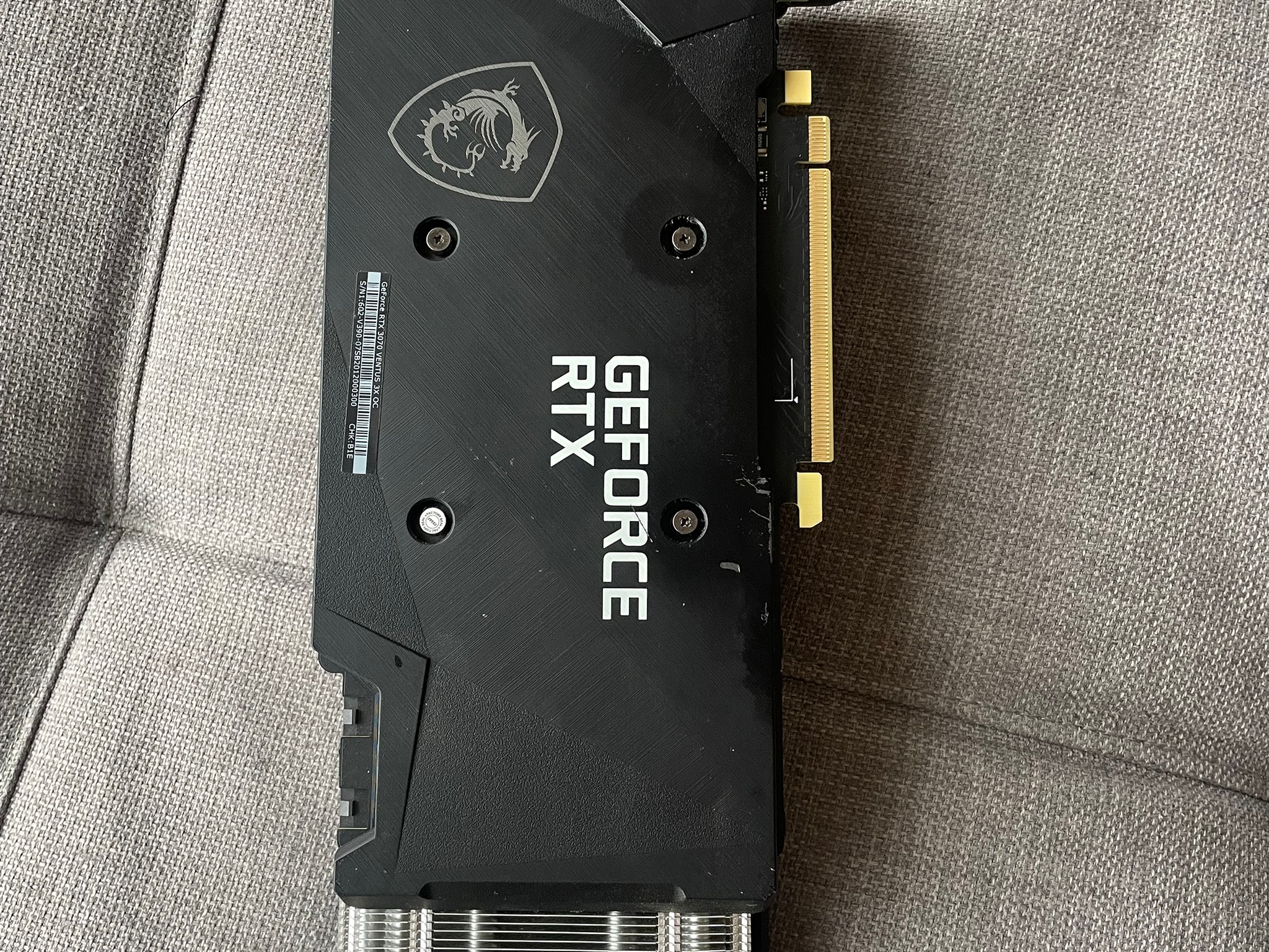 MSI RTX 3070 Ventus 3X