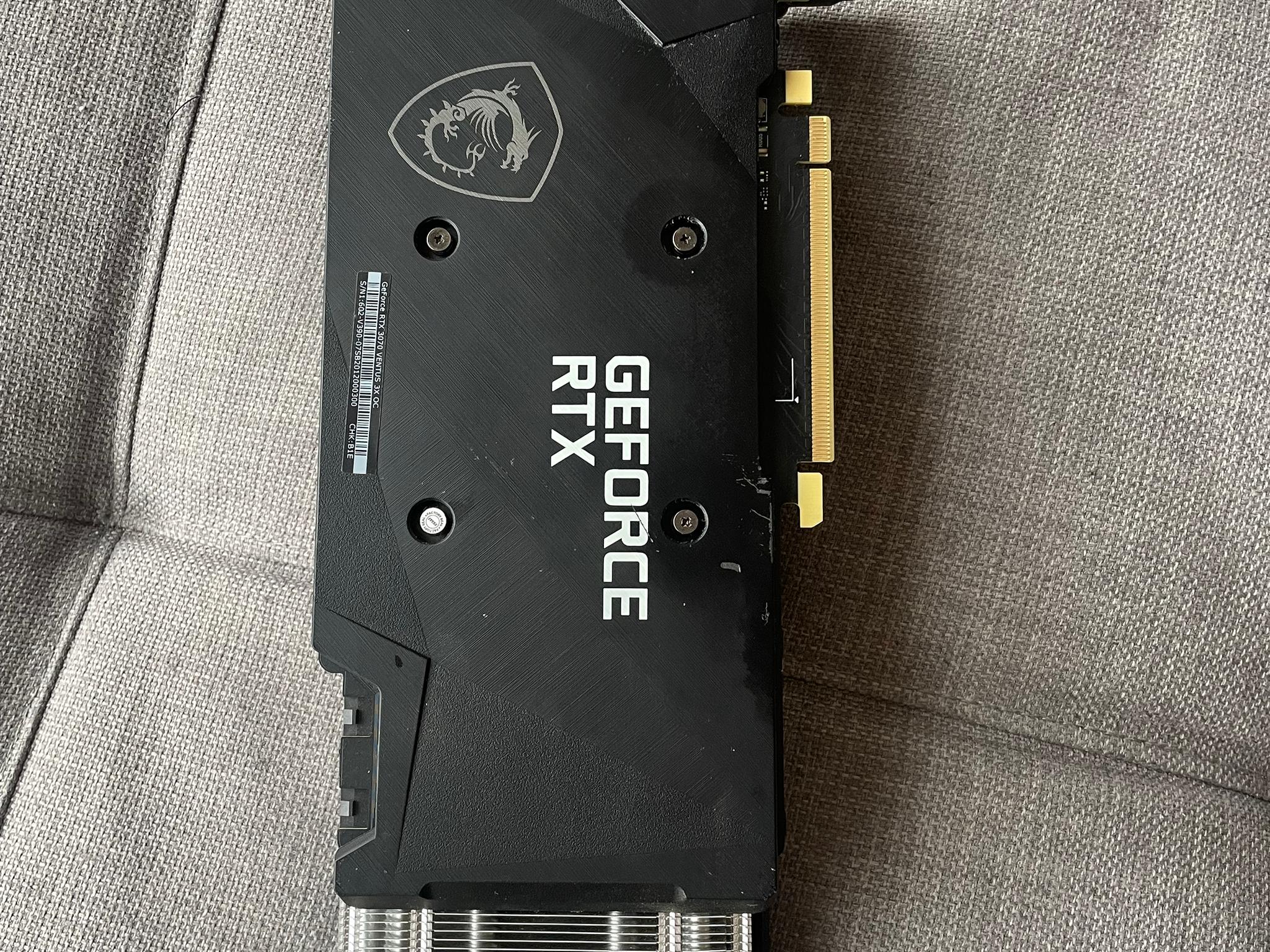 MSI RTX 3070 Ventus 3X