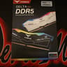 Teamgroup t-force delta RGB 32gb (2x16) 6400MHz PC5-51200 Desktop Memory FF3D532G6400HC32ADC01