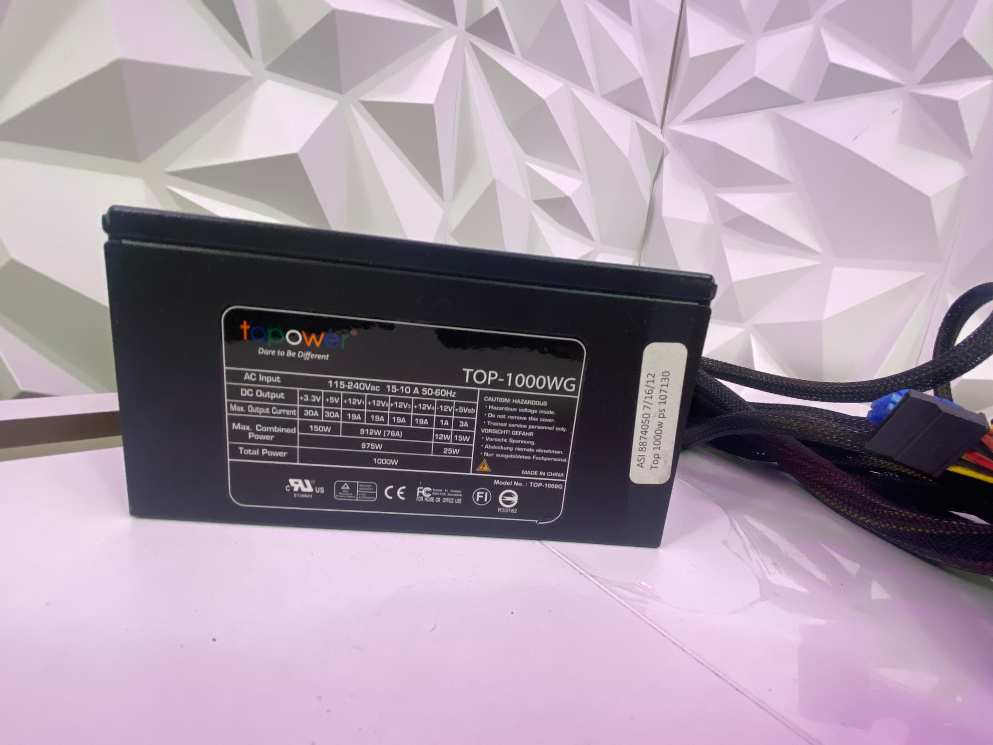 Topower 1000W ATX Power Supply