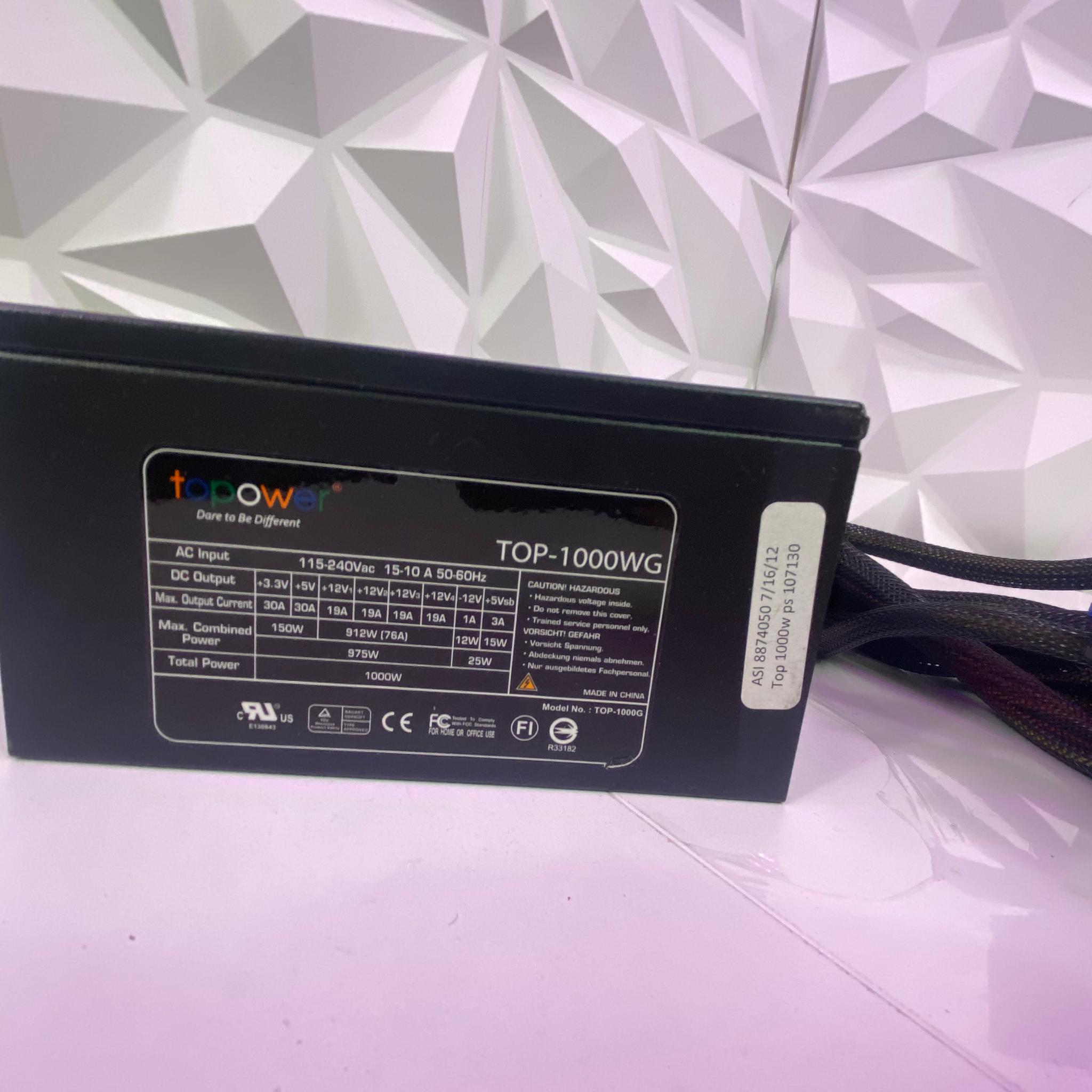 Topower 1000W ATX Power Supply