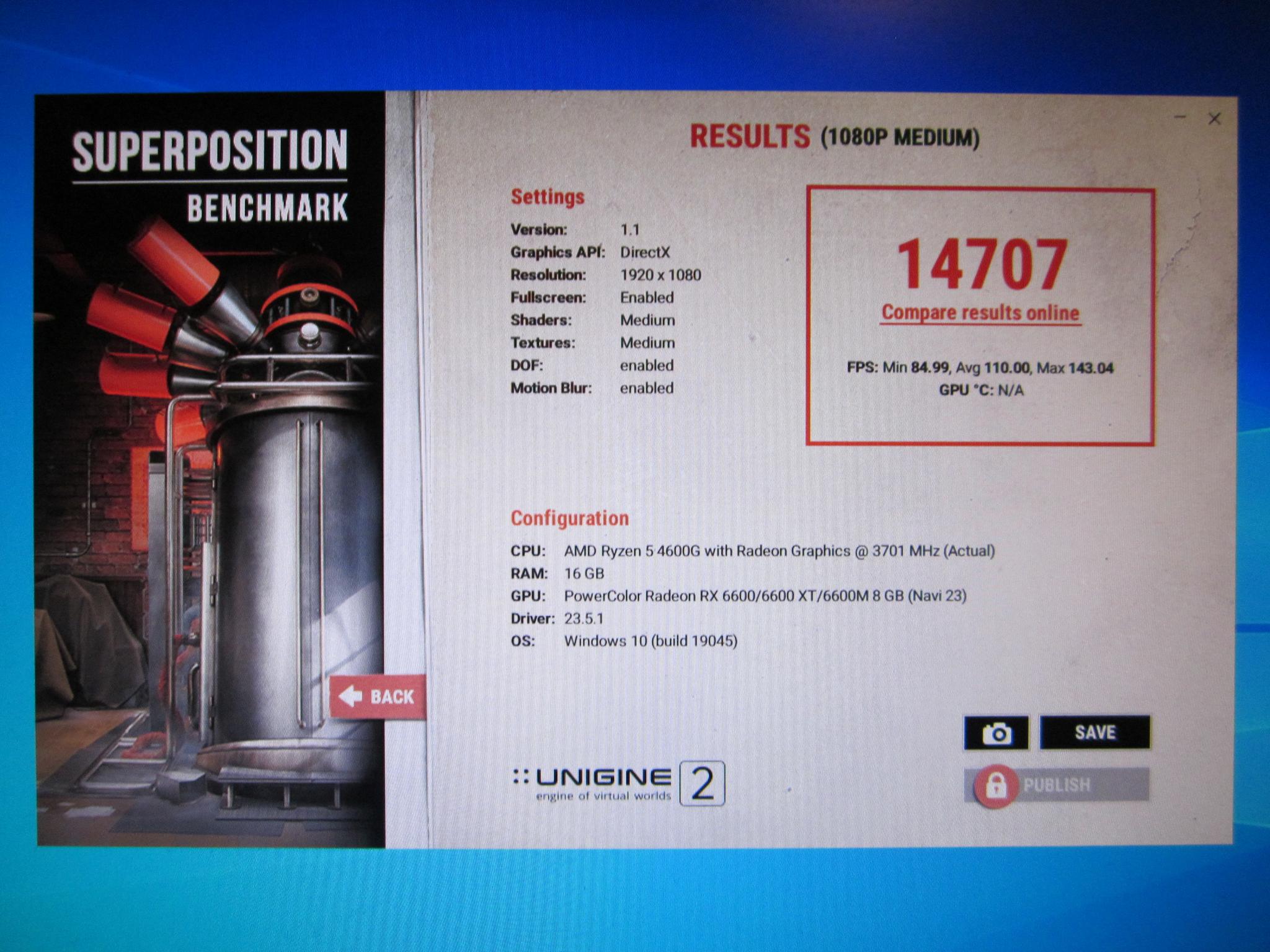 PowerColor Hellhound AMD Radeon RX 6600 8GB GDDR6 Graphics Card