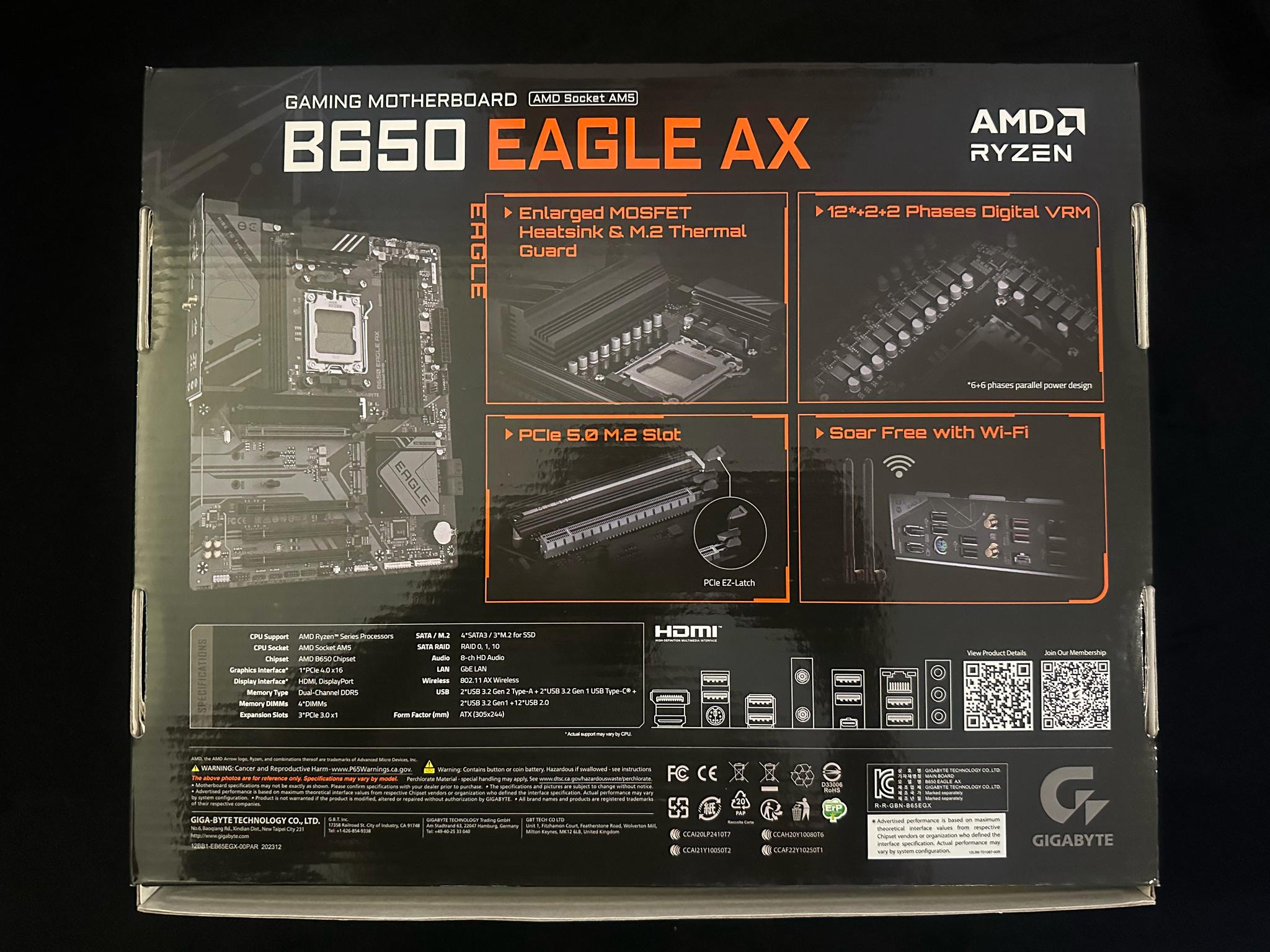 GIGABYTE B650 Eagle AX