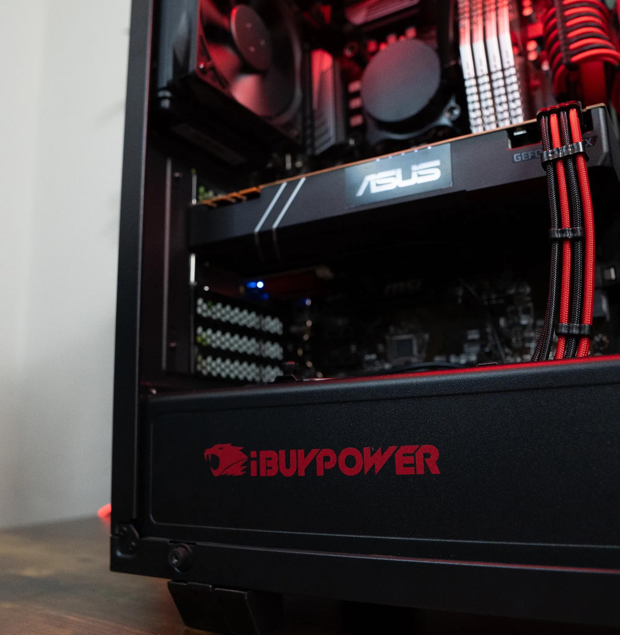 🩸🩸 | ASUS GTX 1070Ti 8GB | INTEL i7 8700K | 32GB RAM | 2TB | iBuyPower - Ruby Rocket