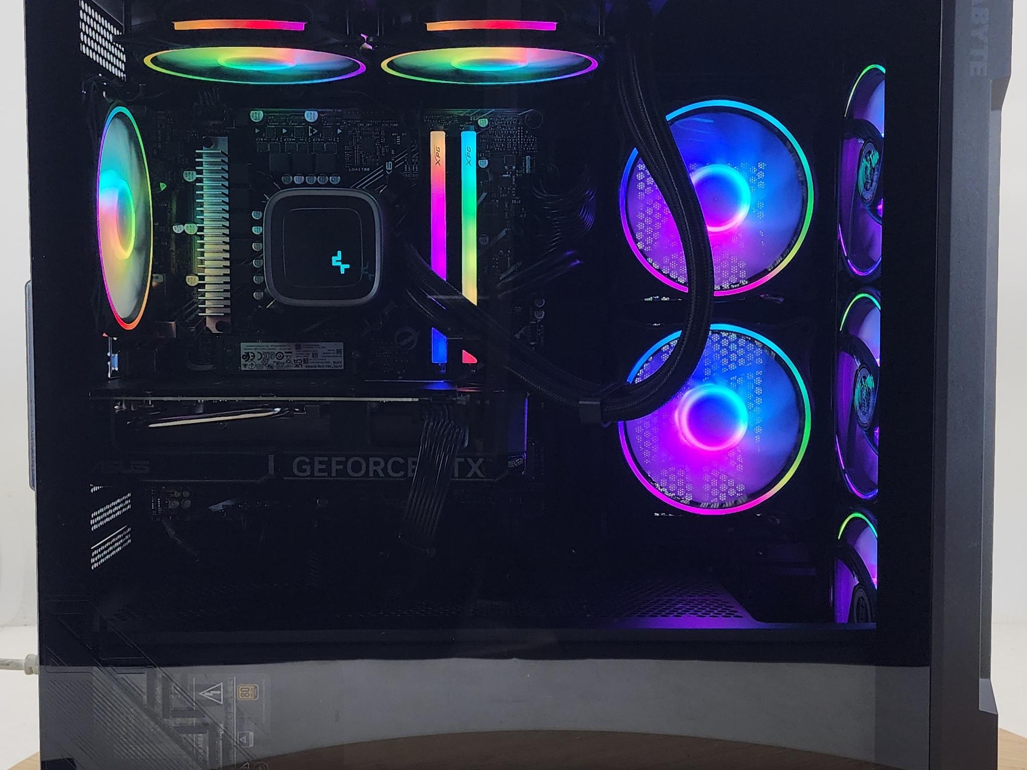 Gaming PC i7-12700KF 32GB RAM 2TB SSD RTX 4060 Ti 16GB Windows 11 PC