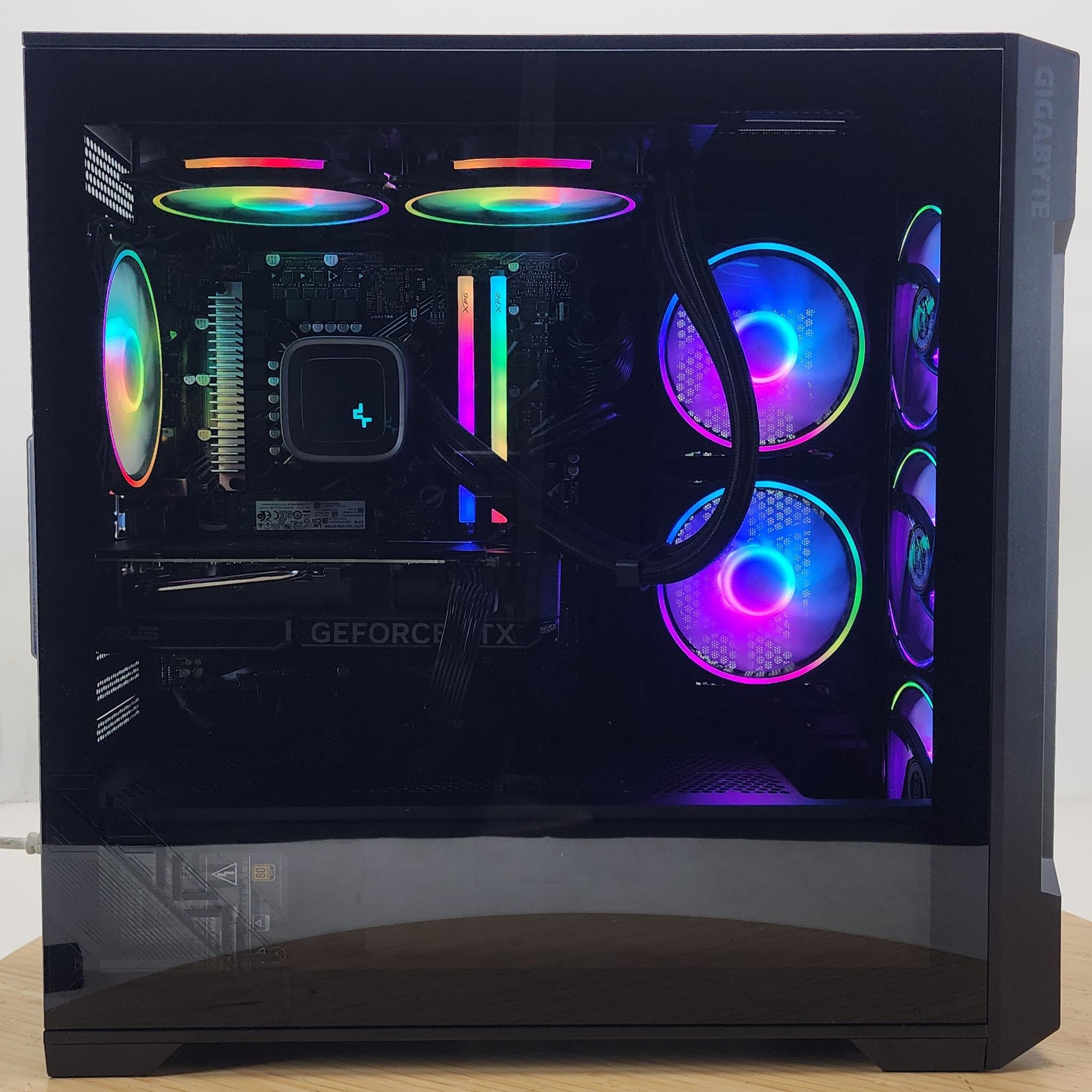 Gaming PC i7-12700KF 32GB RAM 2TB SSD RTX 4060 Ti 16GB Windows 11 PC