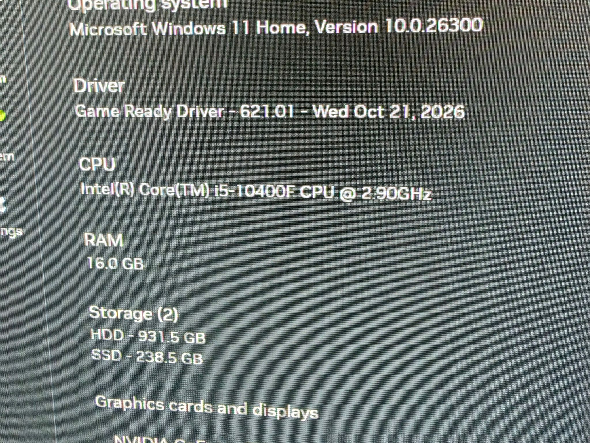 GeForce RTX 2070 Custom Gaming PC - Core i5-10400F