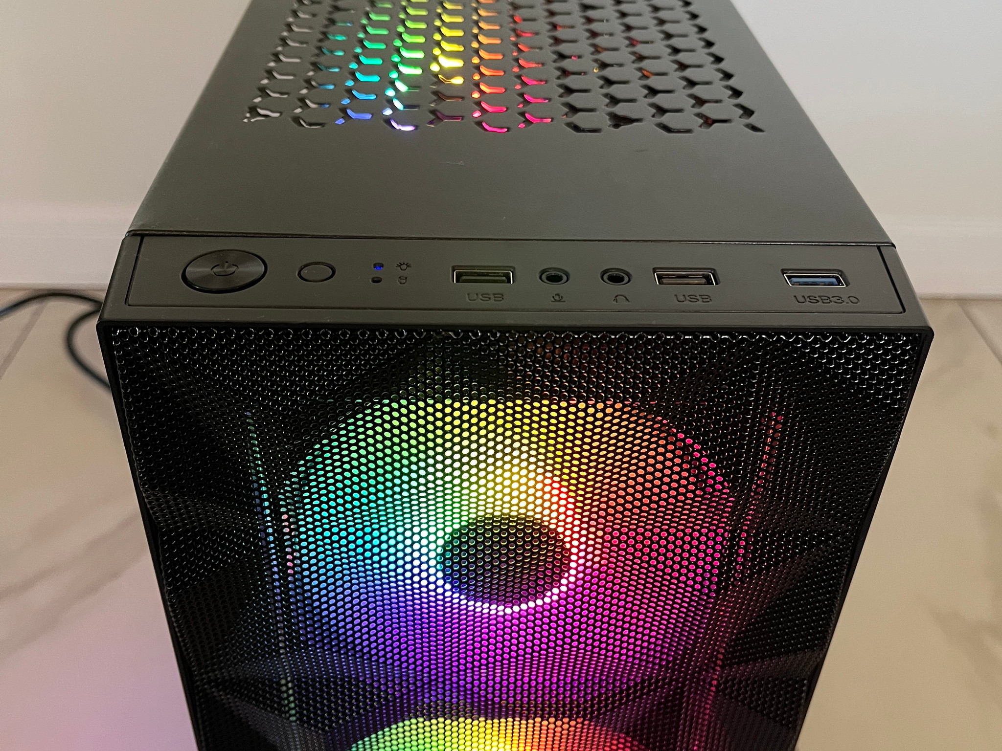 AMD RX 6600 XT, Intel Core i3-12100, 16GB RAM, 500 GB SSD, High FPS Gaming PC w/ Wi-Fi & Bluetooth