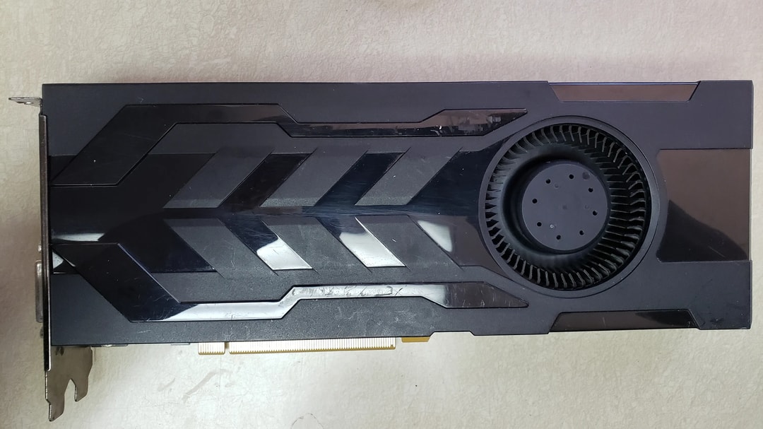 Geforce GTX 1070 graphics card. | Jawa