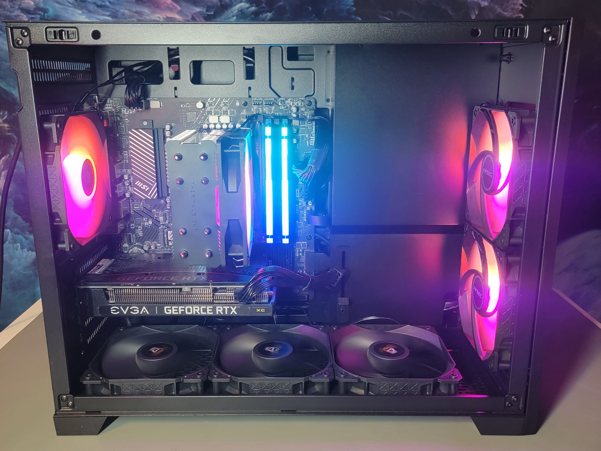 EVGA RTX 3060 12GB + Ryzen 7600x PC Build #45