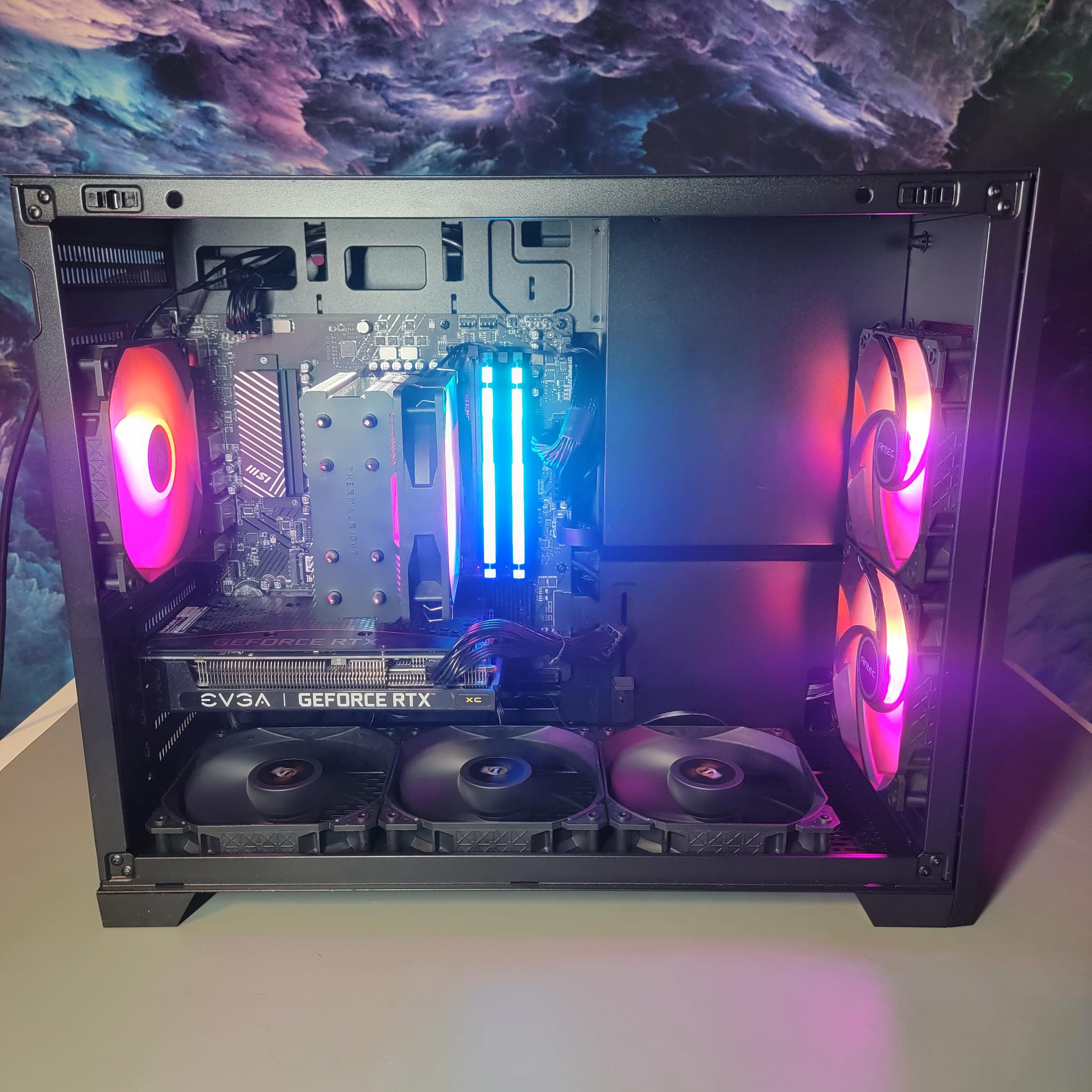 EVGA RTX 3060 12GB + Ryzen 7600x PC Build #45