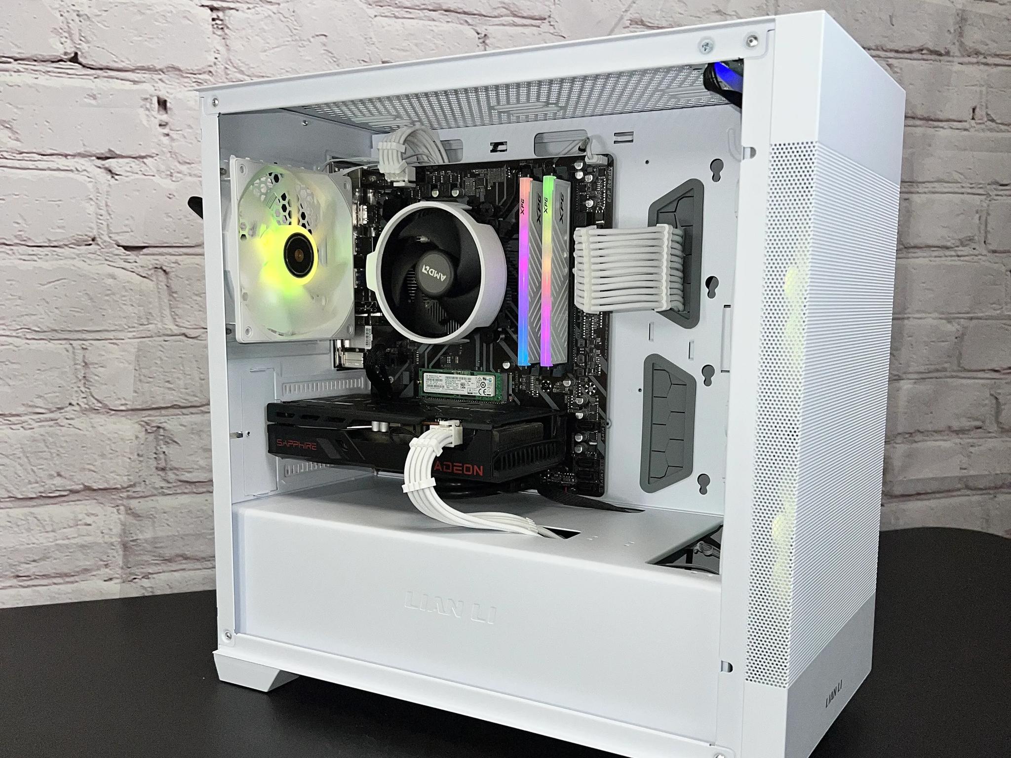 Ryzen 5 3600 RX 6600 16GB RAM 1TB M.2 Wifi 5 Bluetooth Window 10 Gaming PC