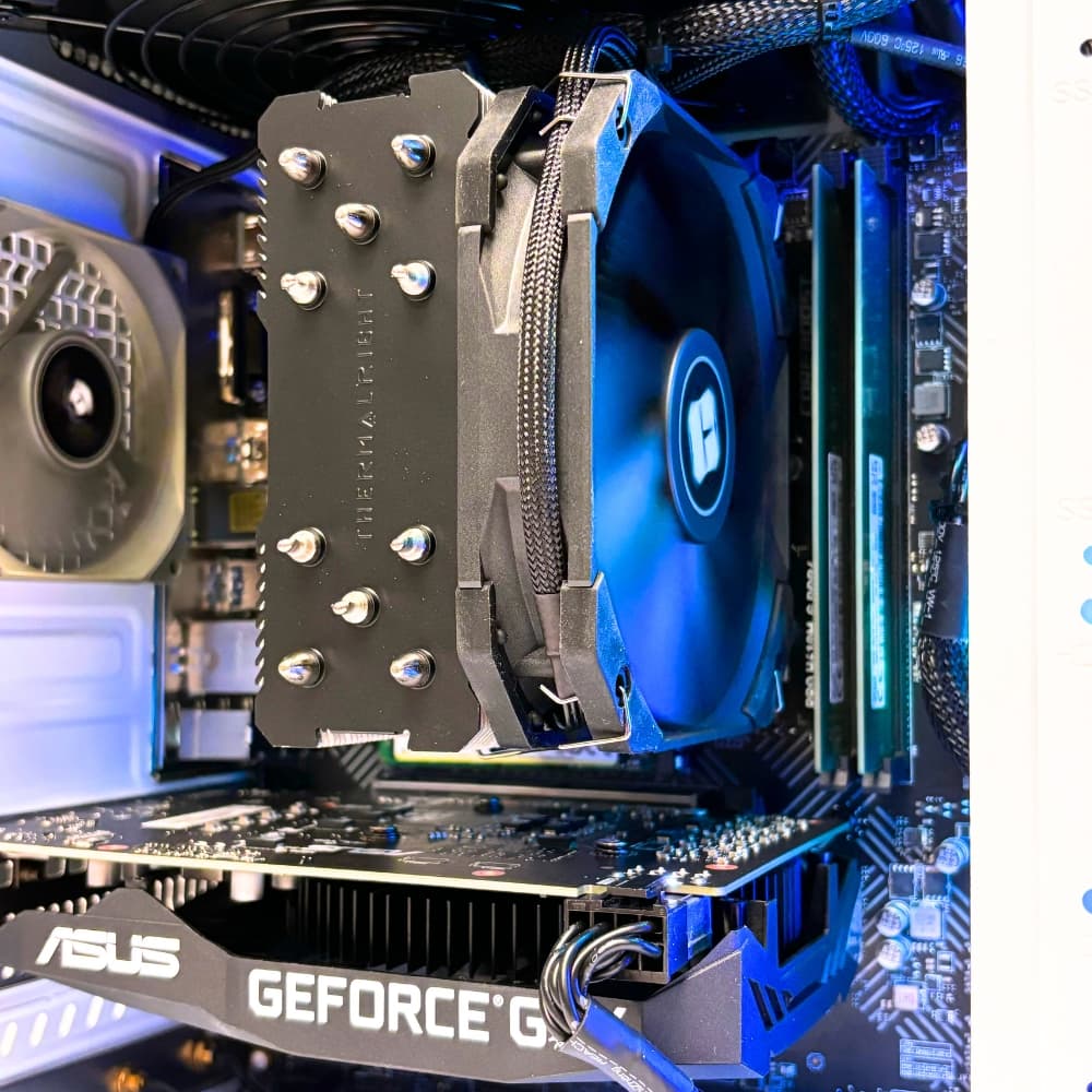 🏢The Optimite White Gaming PC🏢 GTX 1660 Super i5-12400F | 16GB DDR4 | 512GB M.2 | Win 11 Home