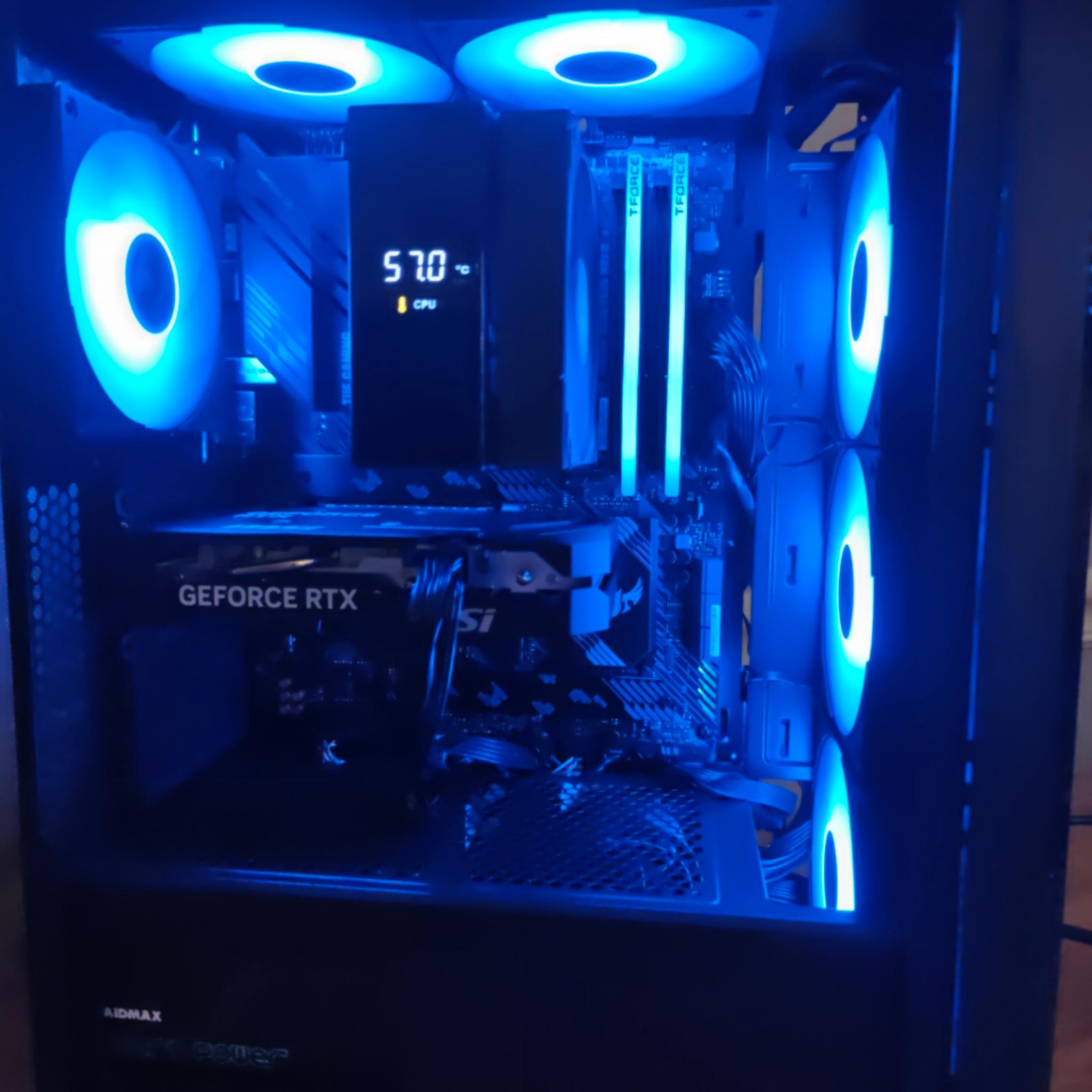 Elite AM4 PC - Ryzen 5 5600X3D, MSI 5060 Shadow OC, 32 GB DDR4 3200 MHZ, 1 TB NVME Gen 4