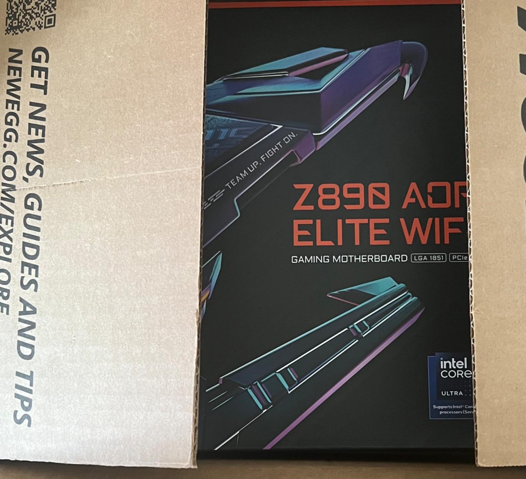 BNIB GIGABYTE Z890 AORUS ELITE WIFI7 Ultra Core (Series 2) LGA 1851, ATX, DDR5