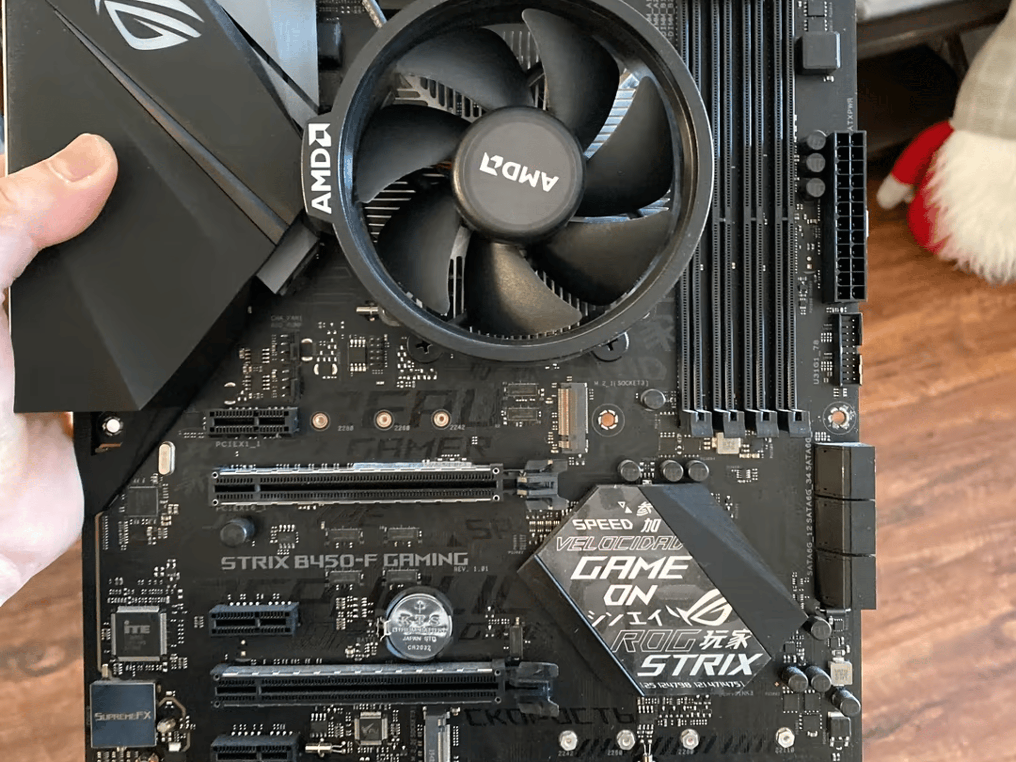 Ryzen 5 3600 & ASUS ROG Strix B450-F AM4 Motherboard Combo