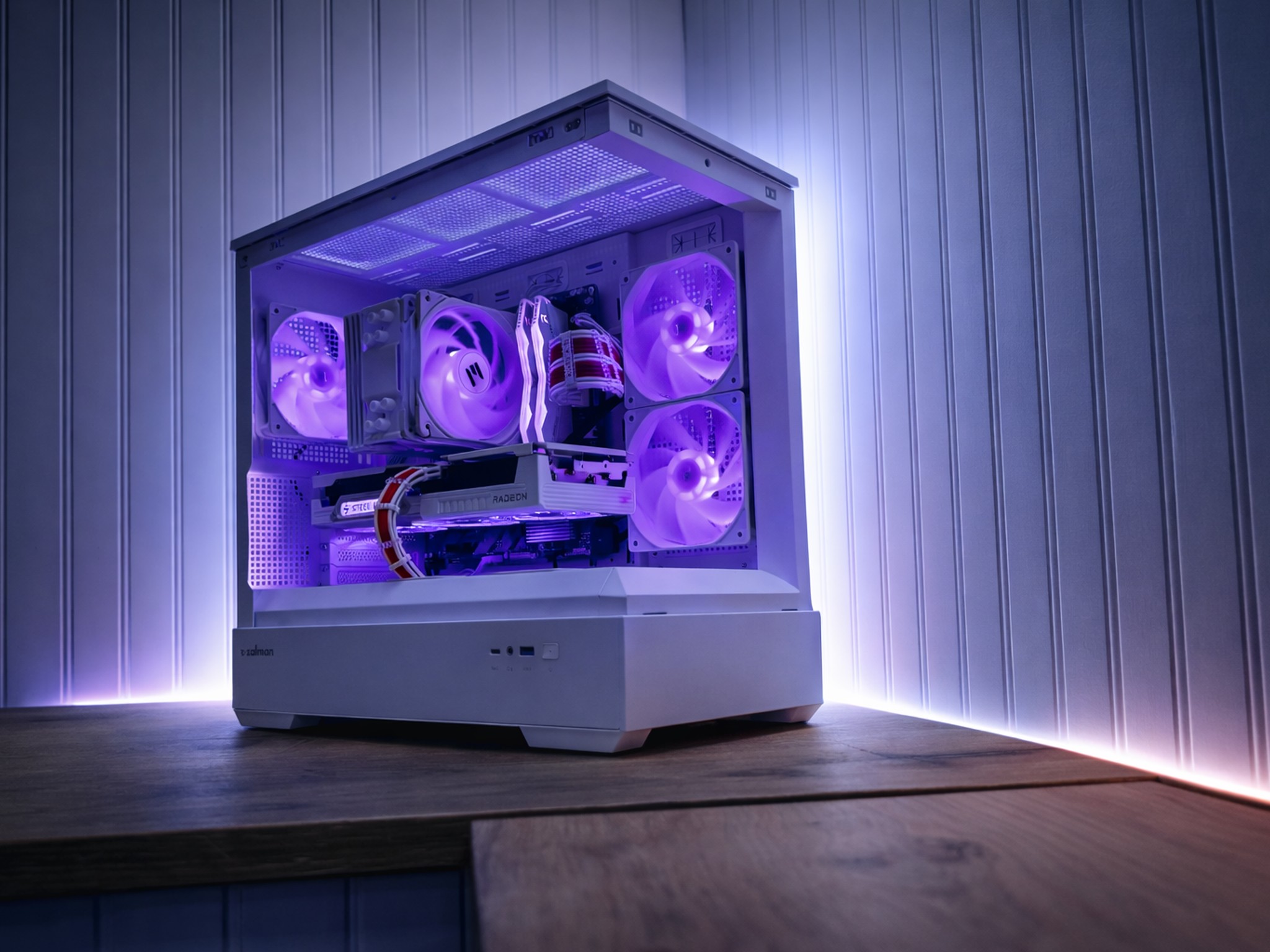 ❄️ Arctic Strike – 1440p Beast | RX 9060 XT 16GB | Ryzen 5 9600X | 4TB/16gb ddr5/650 watt psu ❄️