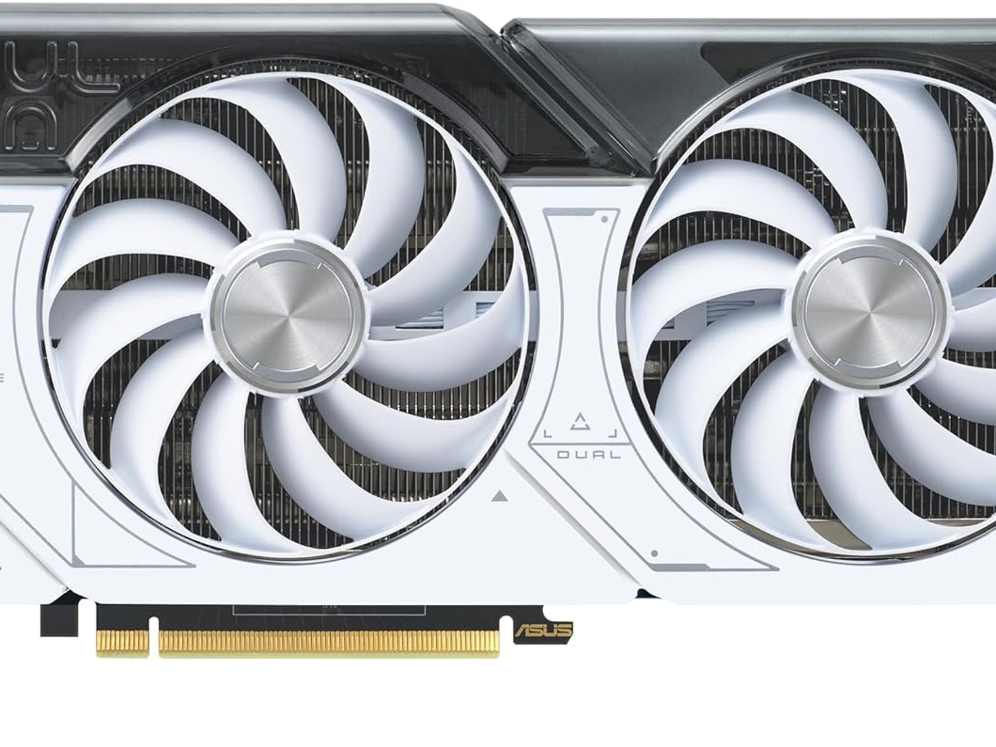 ASUS GeForce RTX 4070 Super 12GB Dual OC White GDDR6X Video Graphics Card GPU
