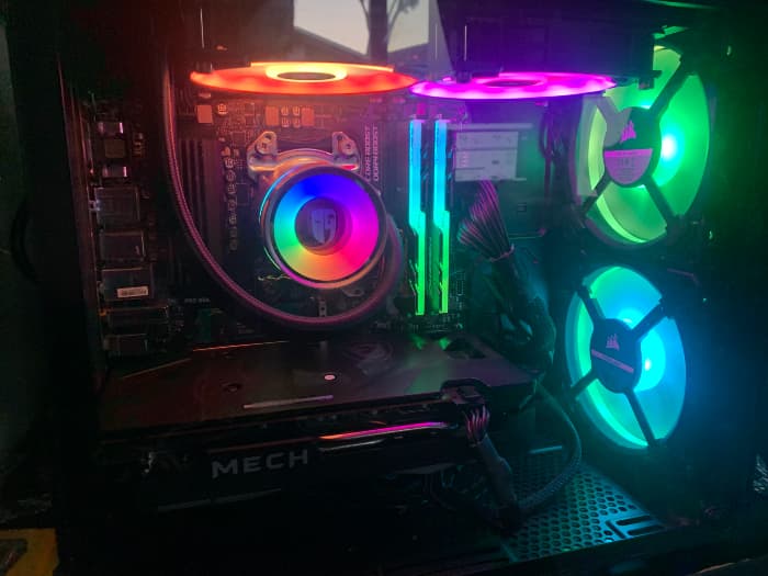 1440p Gaming Pc | RX 6650XT | R7 5700x | 32gb | 3TB m.2 SSD