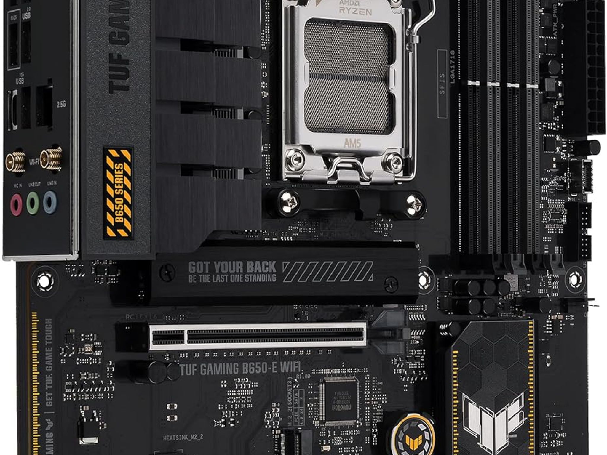 ASUS TUF Gaming B650-E WIFI AMD B650 AM5 DDR5 ATX Desktop Motherboard
