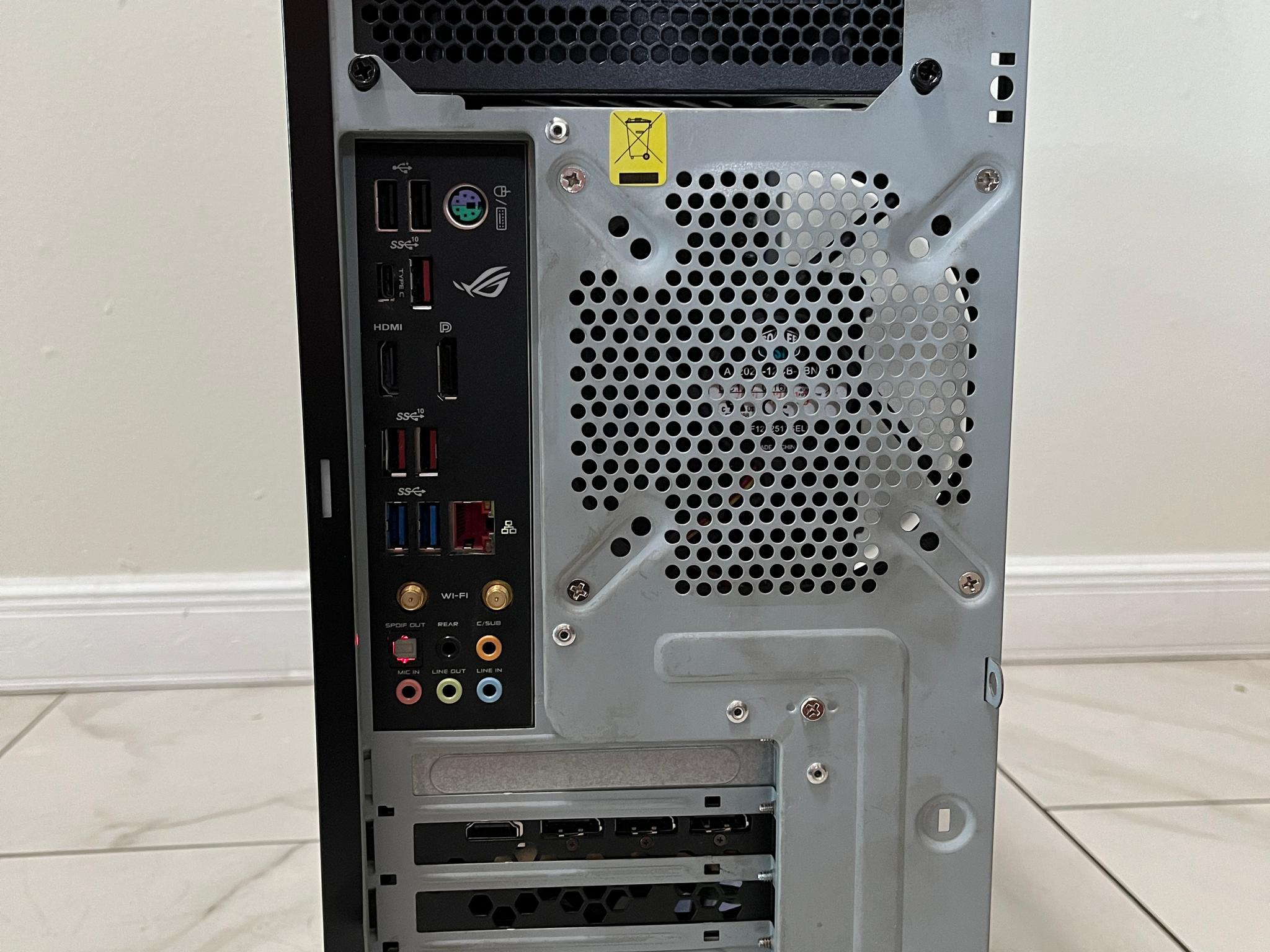 NVIDIA RTX 3070, Intel Core i7-9700k, 16GB RAM, 512GB SSD - High FPS Sleeper Gaming PC w/ Wi-Fi & BT