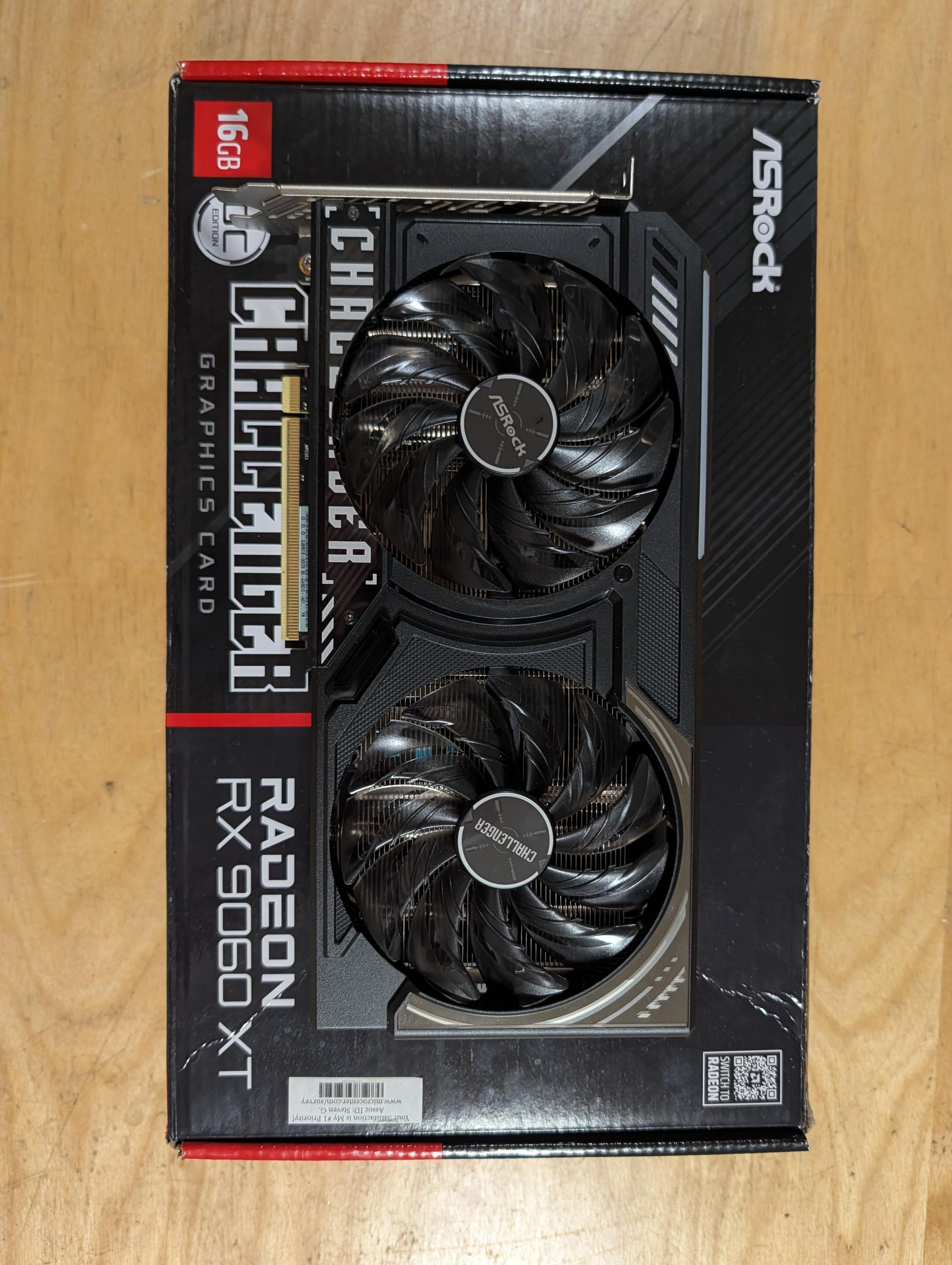 ASRock Challenger RX 9060XT 16GB