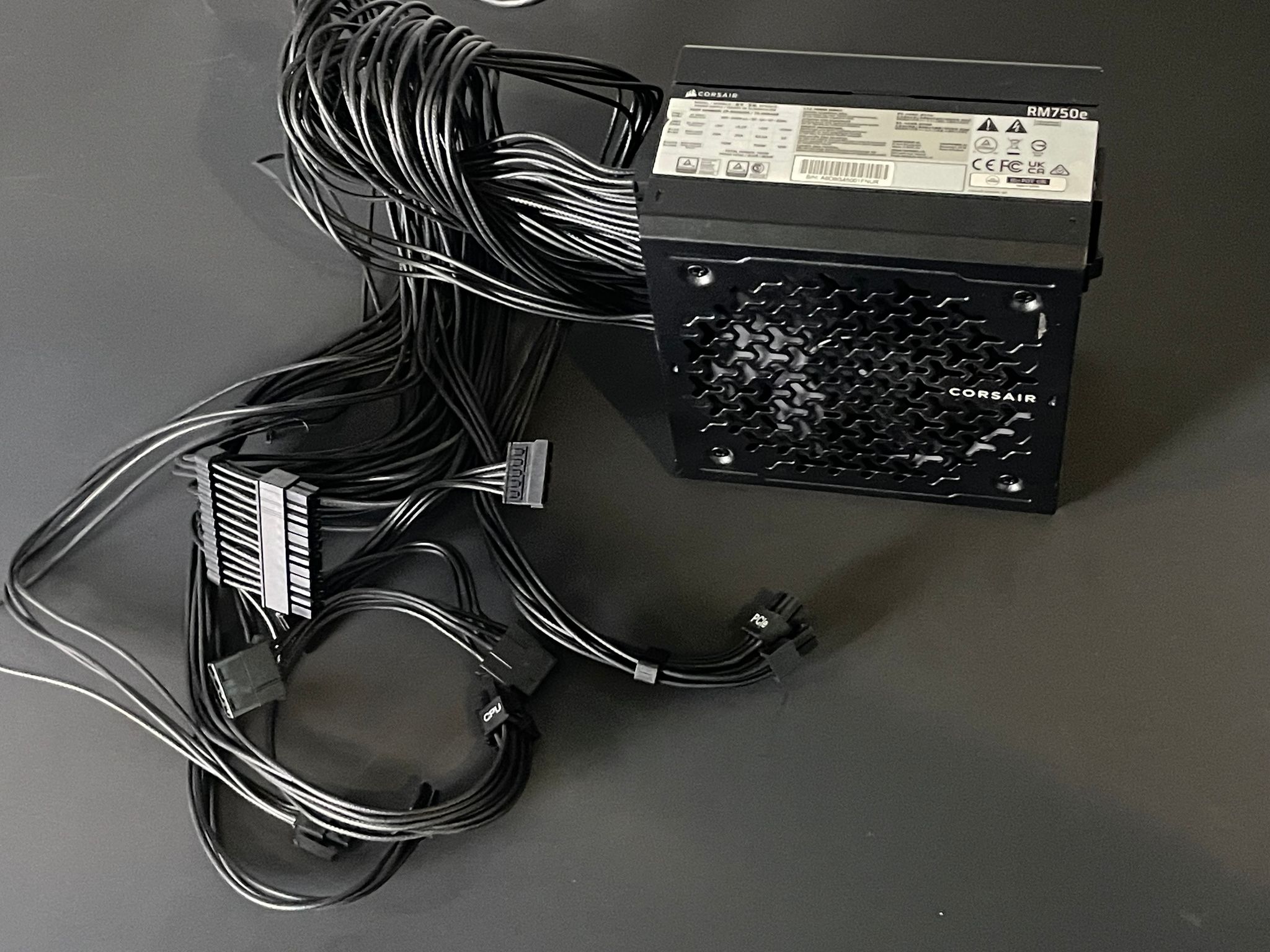 Corsair RM750e 750W Power Supply PSU | *Read Description | Free Shipping