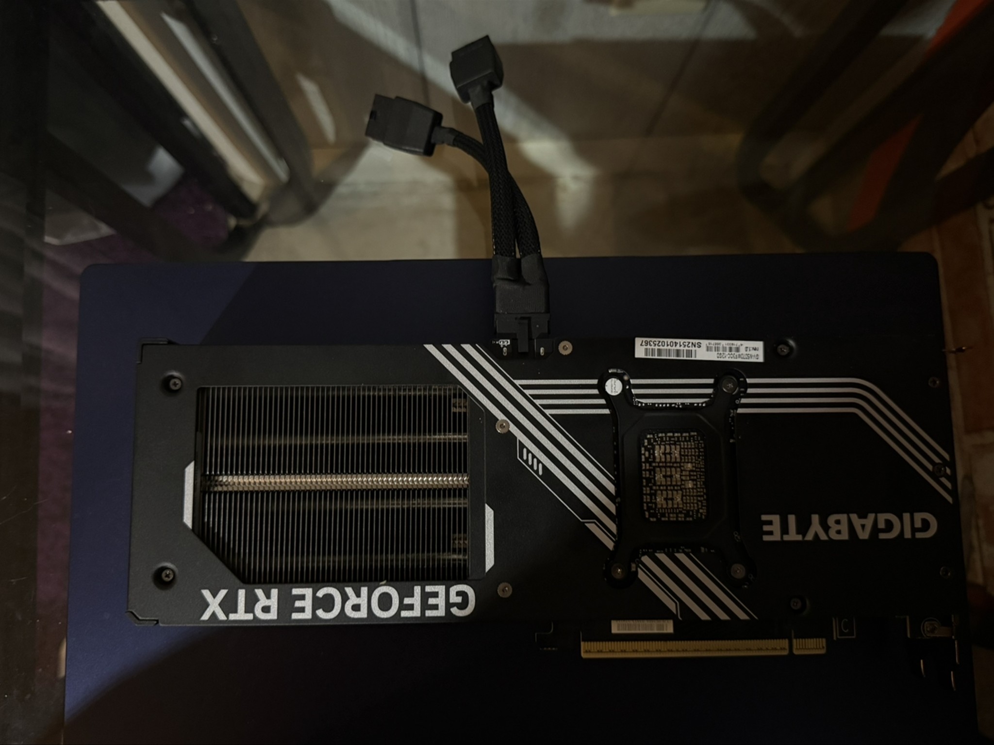 Gigabyte Gefore RTX 5070 12GB FOR PARTS ONLY DOES NOT TURN ON/not used for mining/Havent tried rma