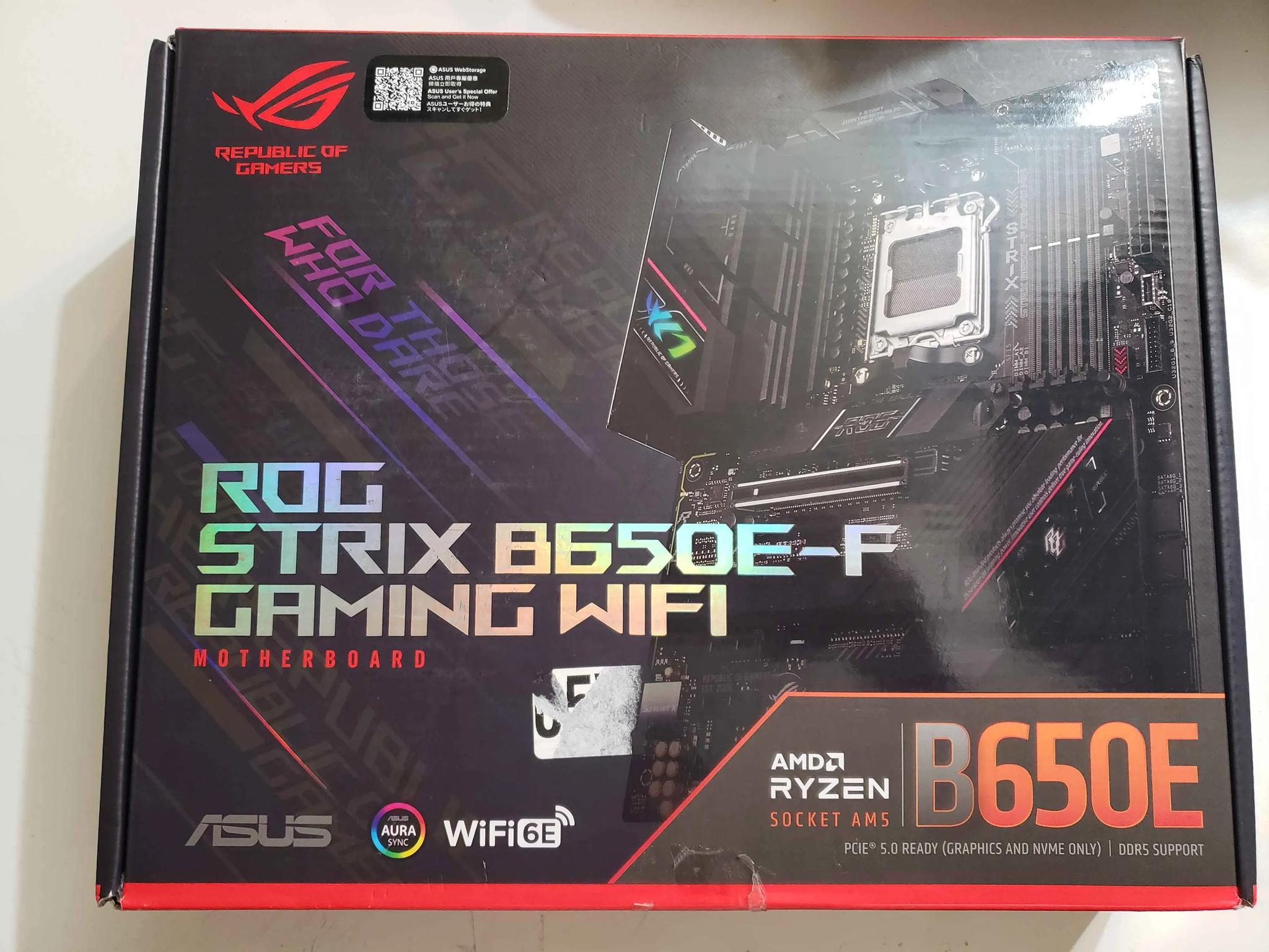 Asus Strix B650E-F Gaming Wifi | AMD AM5