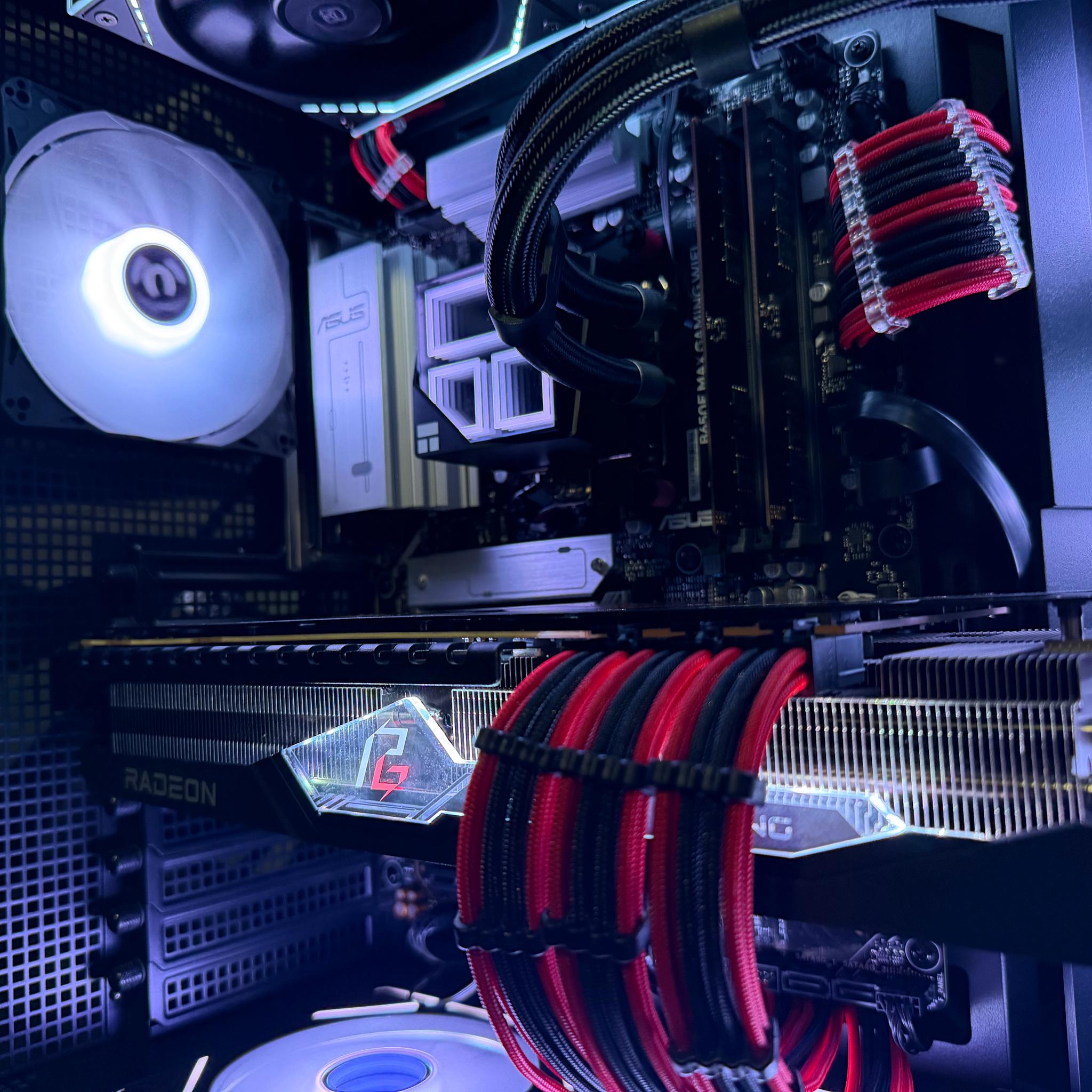 🔥🚀 RED LEADER 🚀🔥 Ryzen 9 7900X| RX 7900XTX 24 GB | 64 GB DDR5| 4 TB NVMe| 850W PSU
