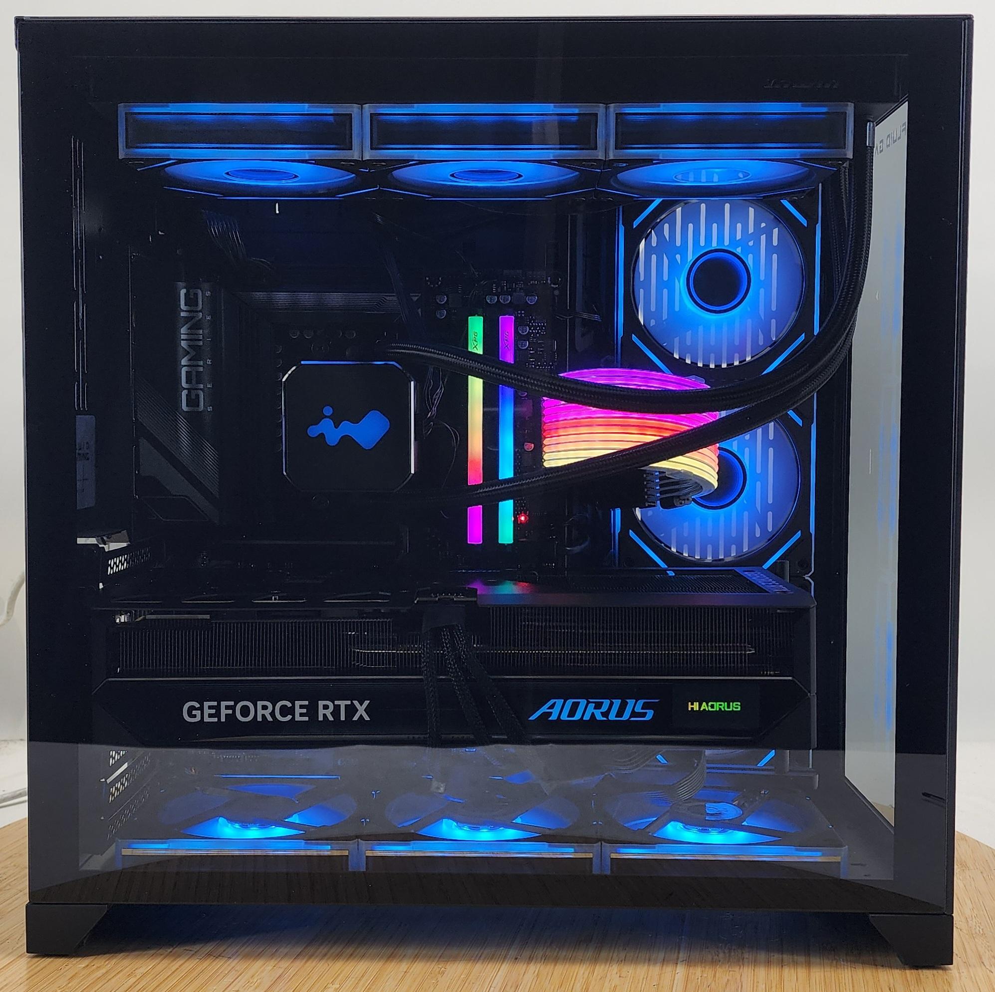 Gaming PC Ryzen 7 9700X 32GB RAM 2TB SSD RTX 5070 Ti 16GB Windows 11 Computer