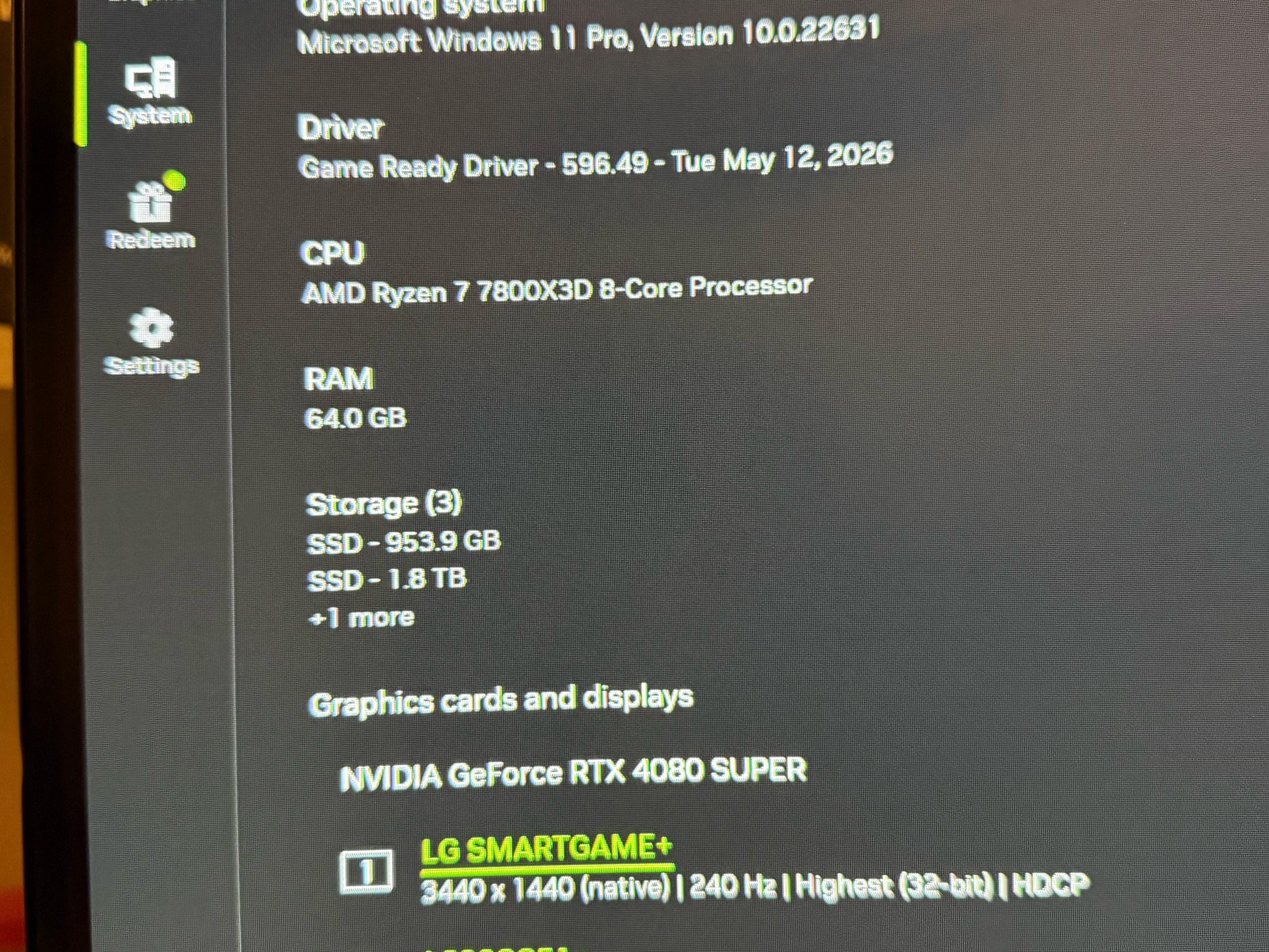GeForce RTX 4080 Super Custom Gaming PC - Ryzen 7 7800X3D, 64GB RAM, 5TB NVMe SSD
