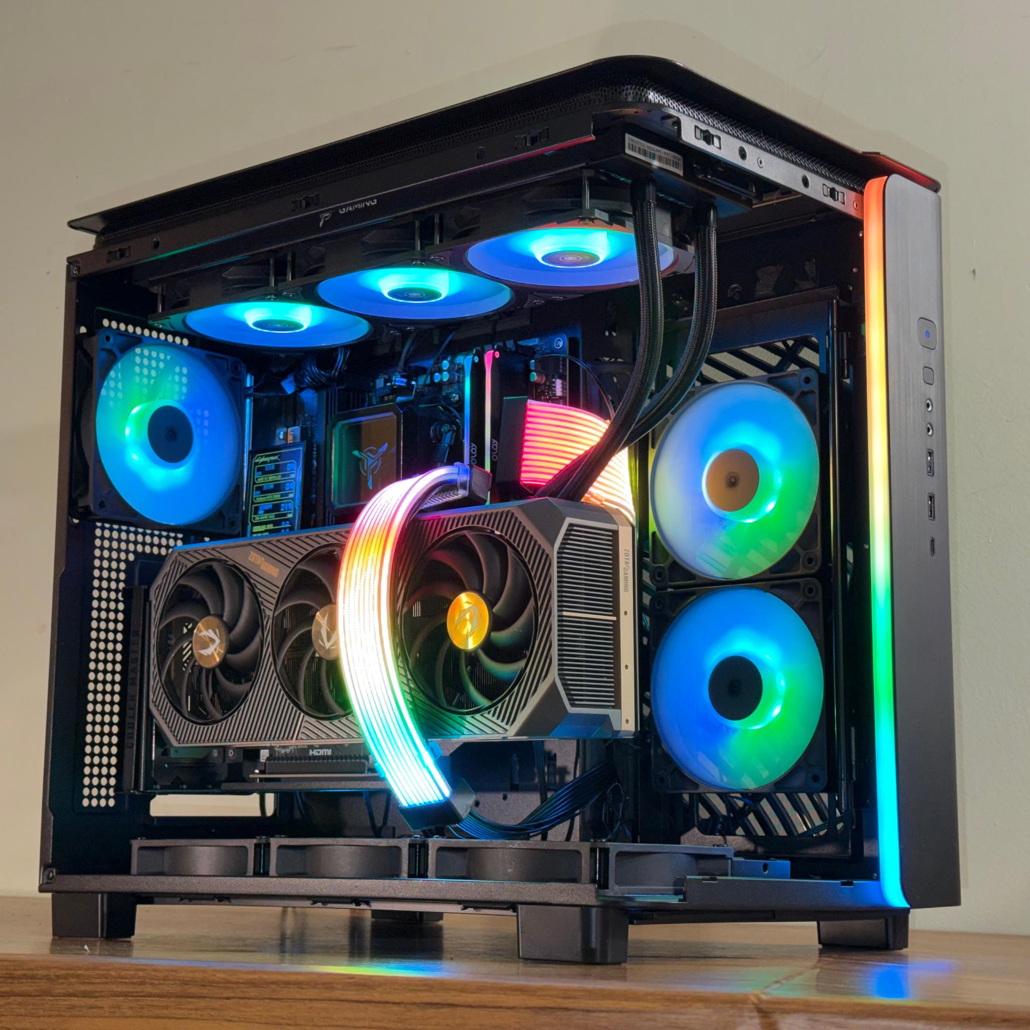 ⚡RTX 5080 | 9800x3d | 32gb DDR5 | 2tb NVMe SSD | Windows 11 | "Phantom Nebula 95"