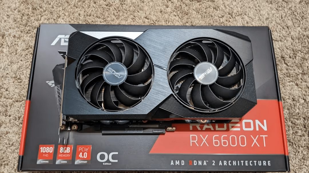 ASUS Dual Radeon RX 6600 XT 8GB